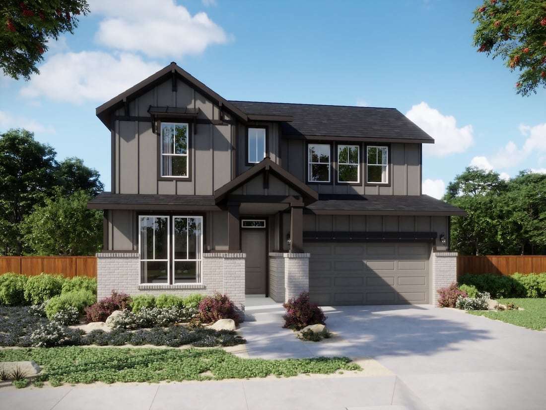Henley - Persimmon: Buda, Texas - Milestone Community Builders 