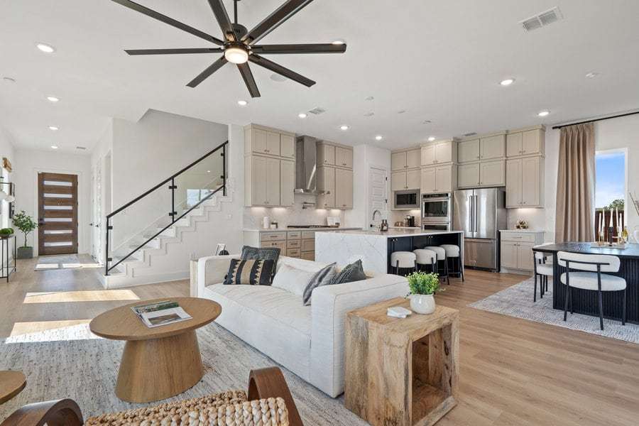 Foxfield por Milestone Community Builders en Austin Texas