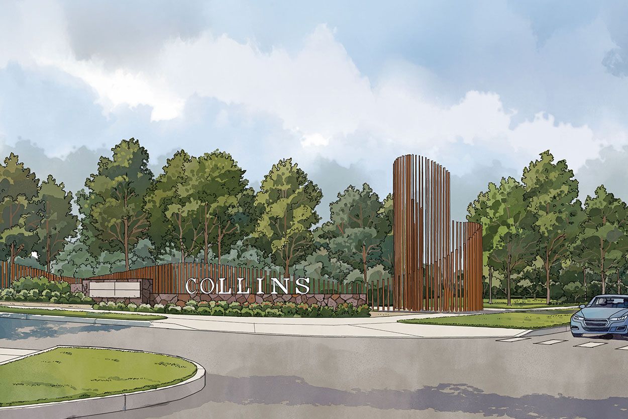 Collins por Milestone Community Builders en Austin Texas