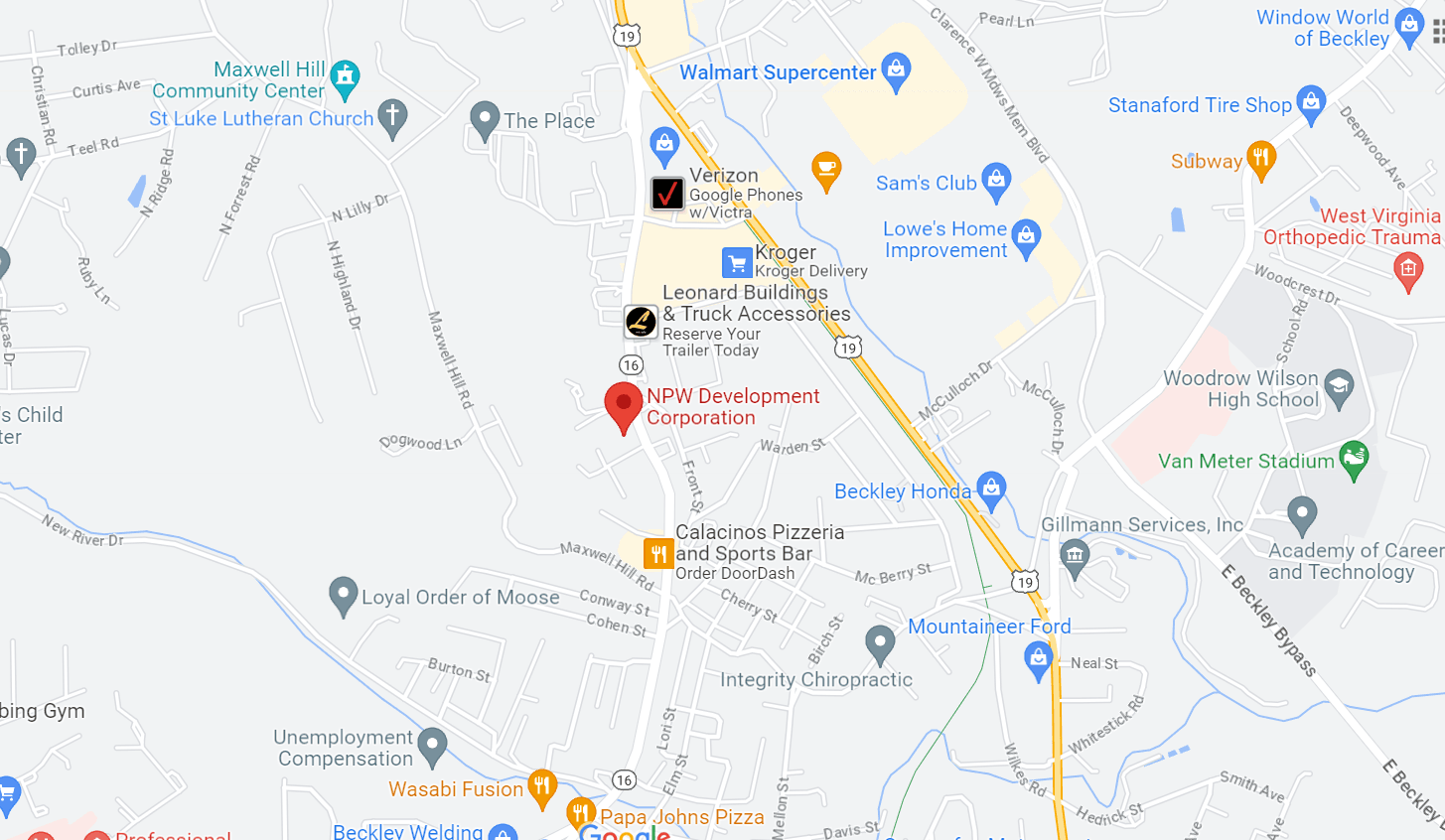 NPW Development Corporation - : Beckley, WV