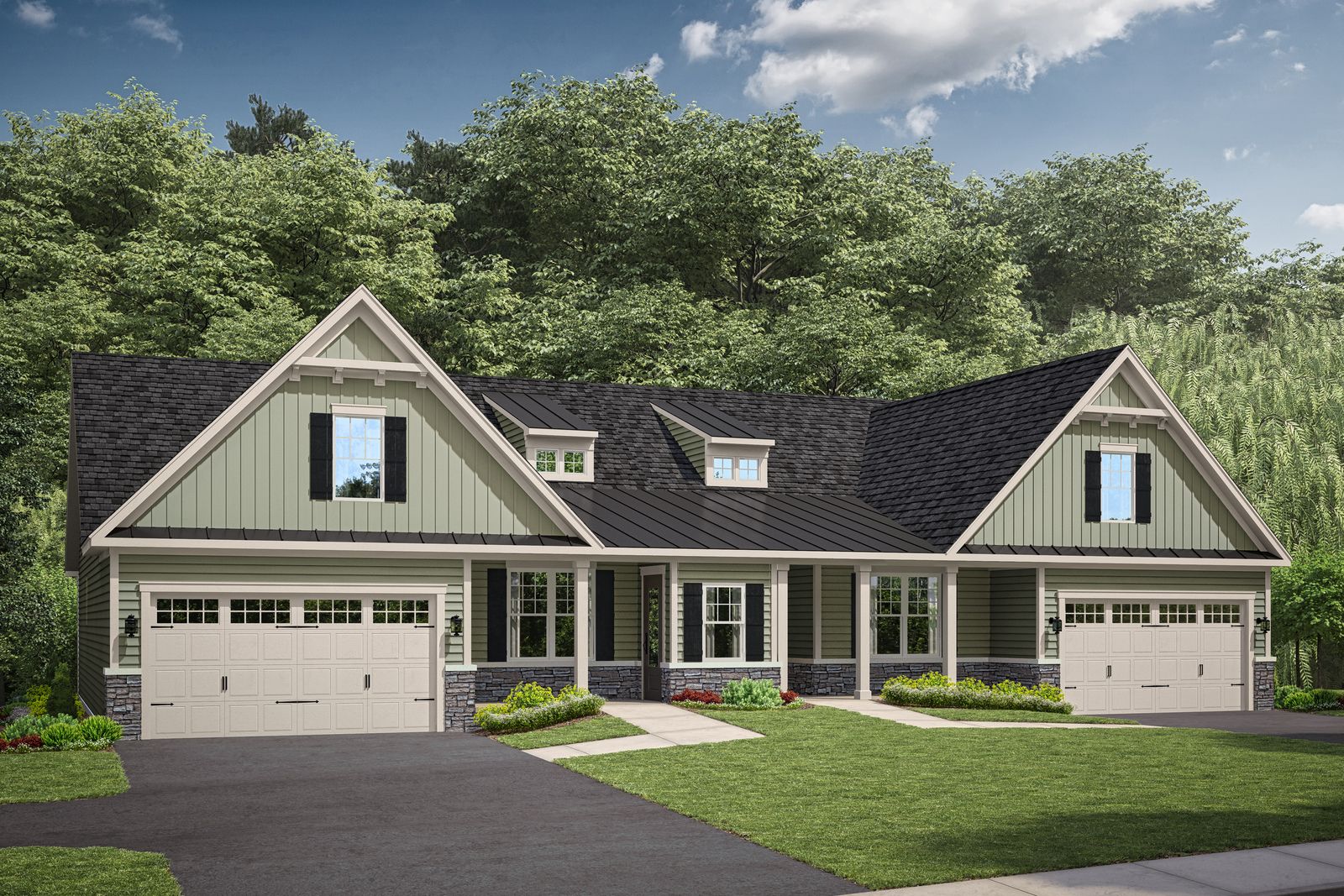 Maple Highlands 55+ por NVHomes en Baltimore Maryland