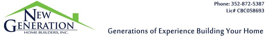 New Generation Home Builders por New Generation Home Builders en Gainesville Florida