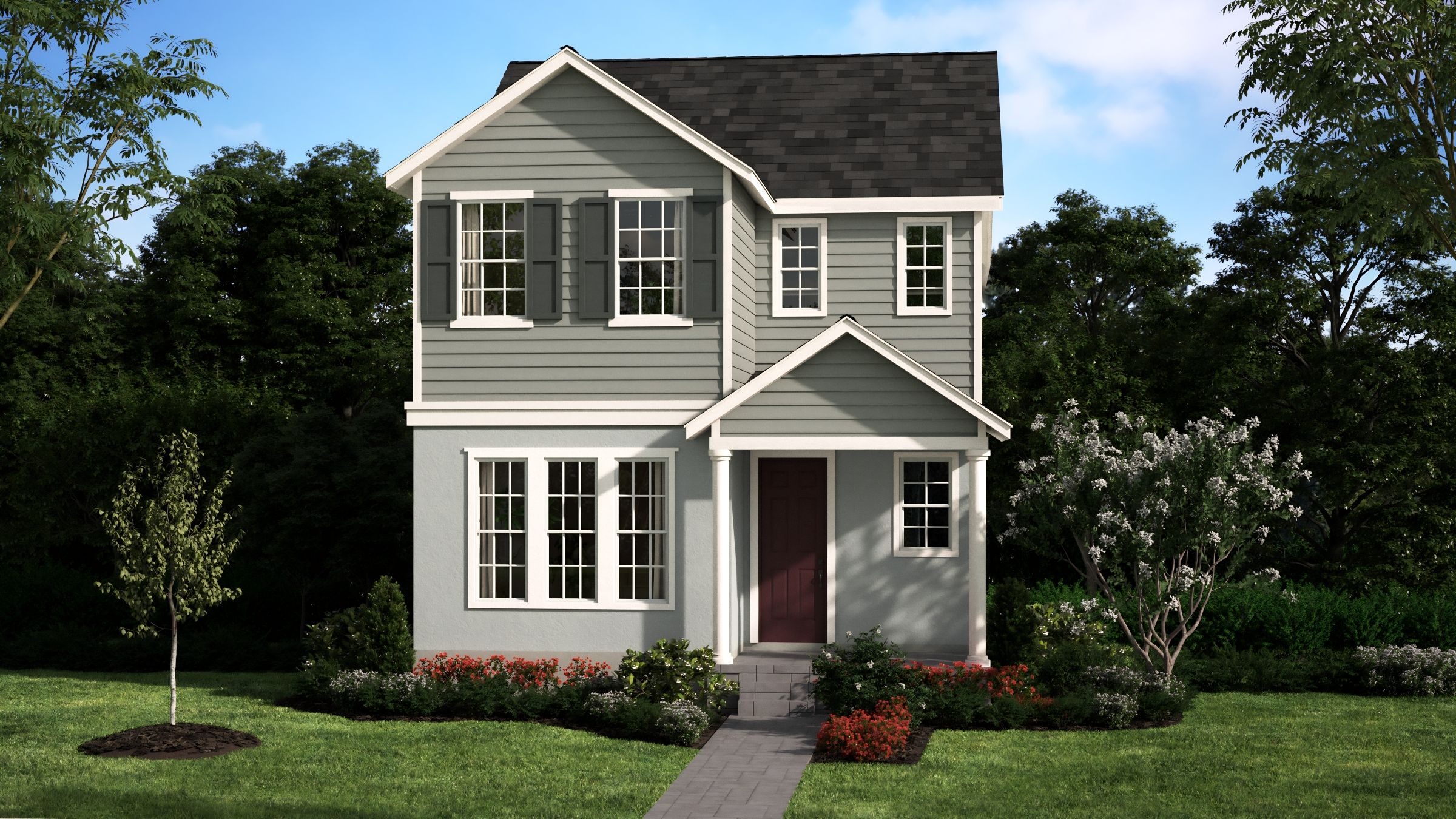 Cypress Bluff por Risewell Homes en Orlando Florida