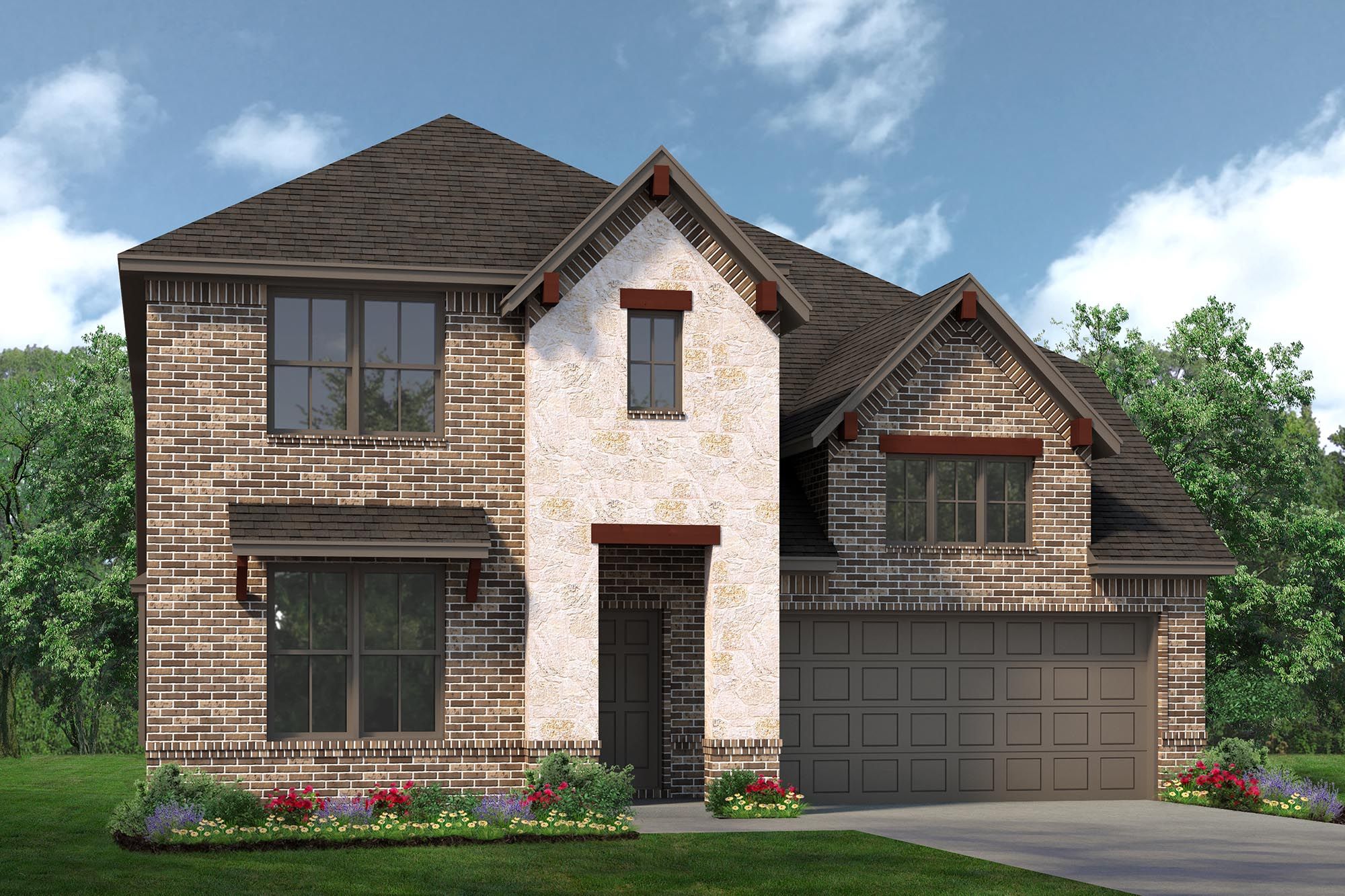 El Dorado por Risewell Homes en Fort Worth Texas