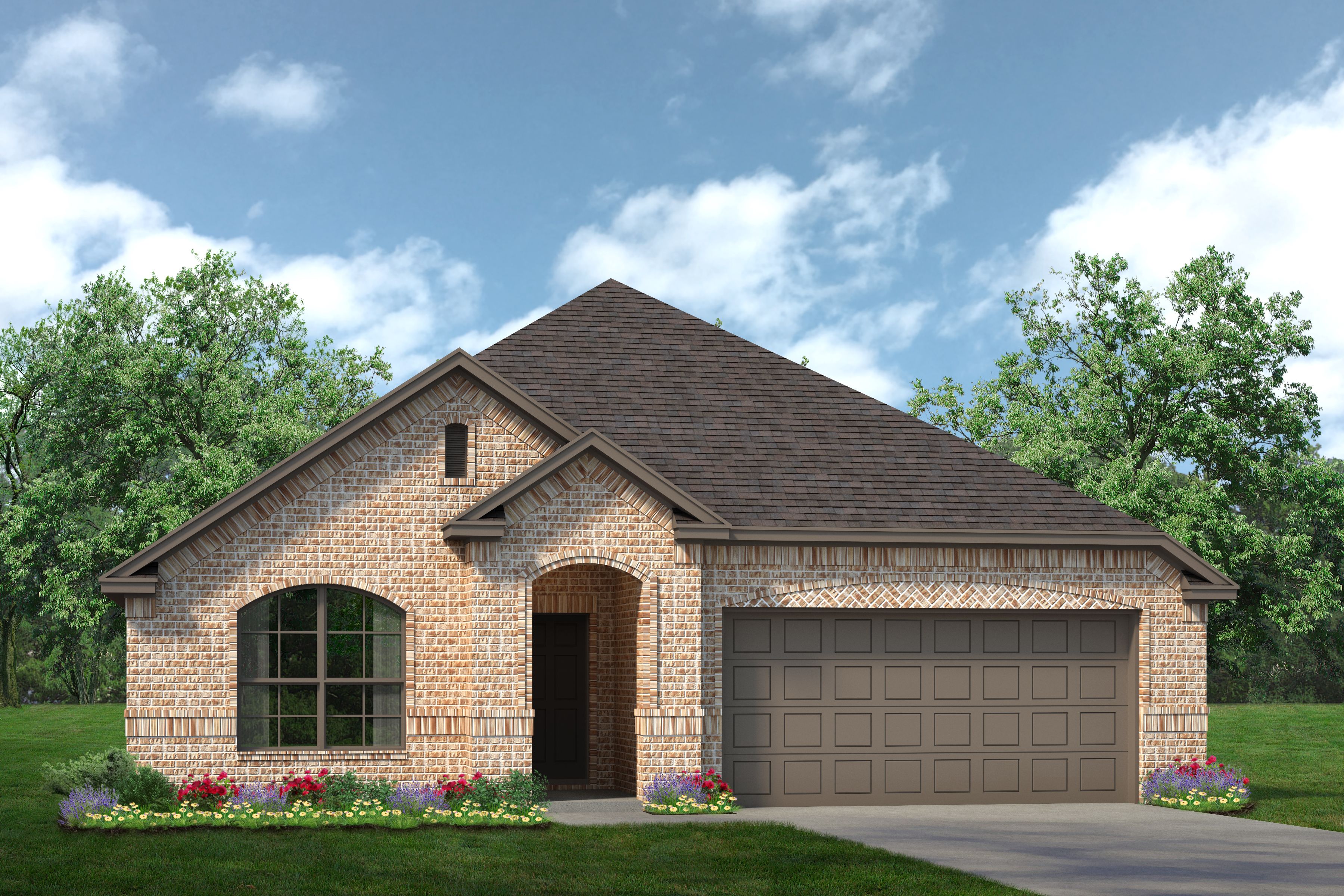 Concept 2186 - Hunters Ridge: Crowley, Texas - Risewell Homes