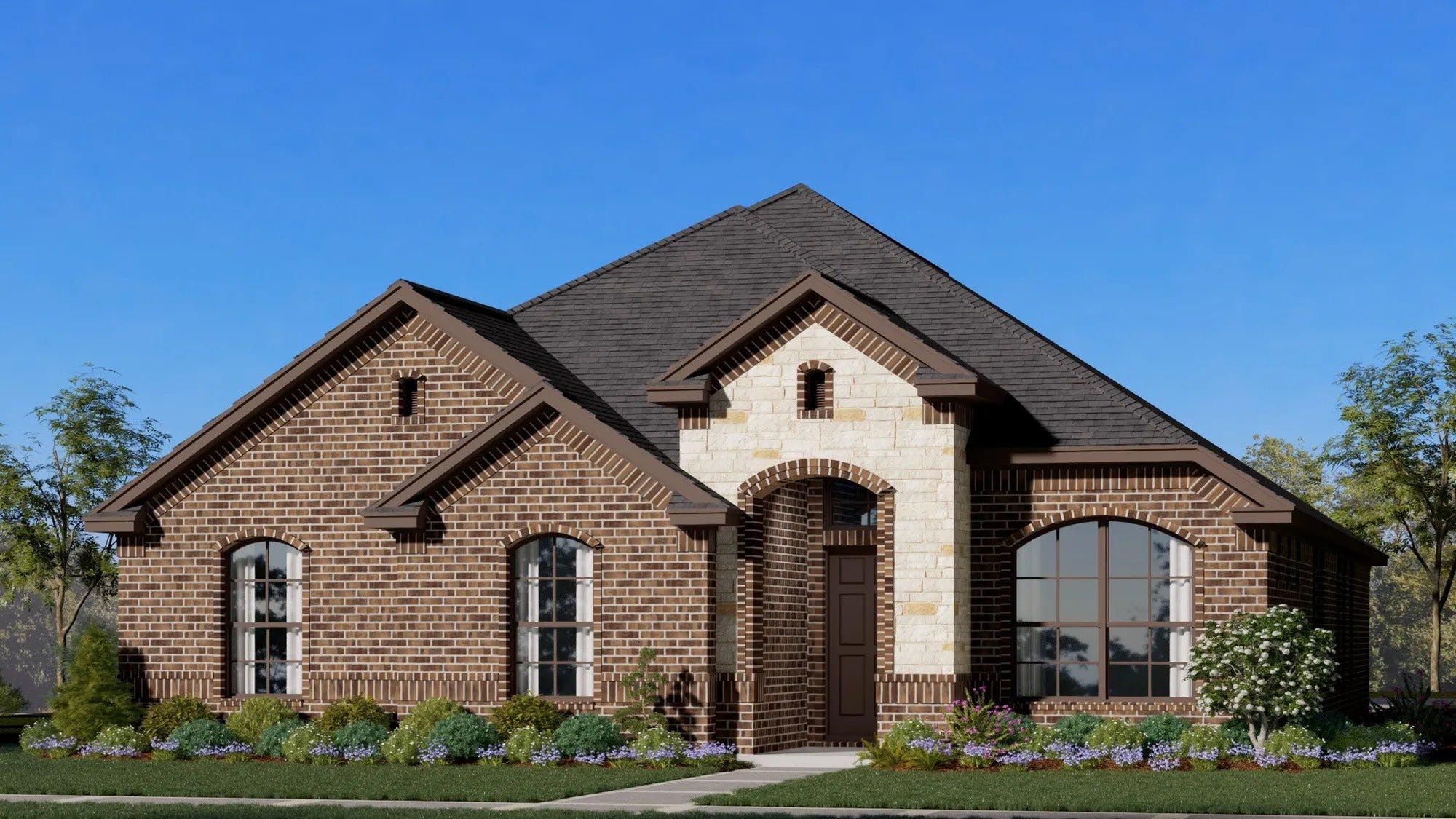 Concept 1958 - Redden Farms - Classic Series: Midlothian, Texas - Risewell Homes