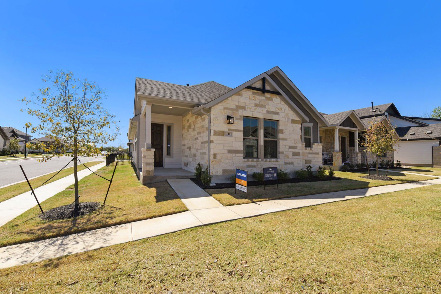 Brooke - The Porch at Du Pre: Buda, Texas - Risewell Homes