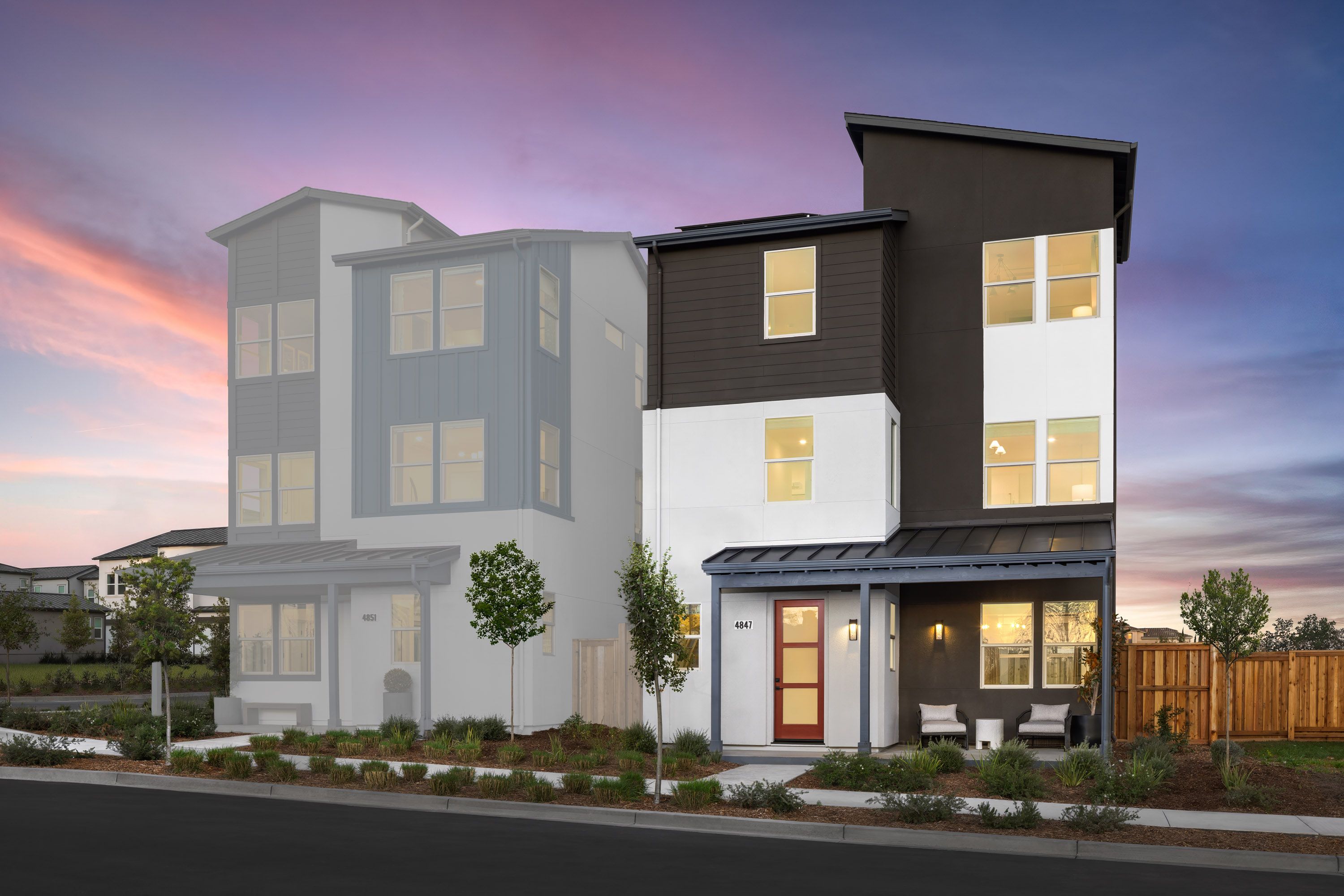 Plan 2 - Nexus at the Dublin Centre: Dublin, California - Risewell Homes