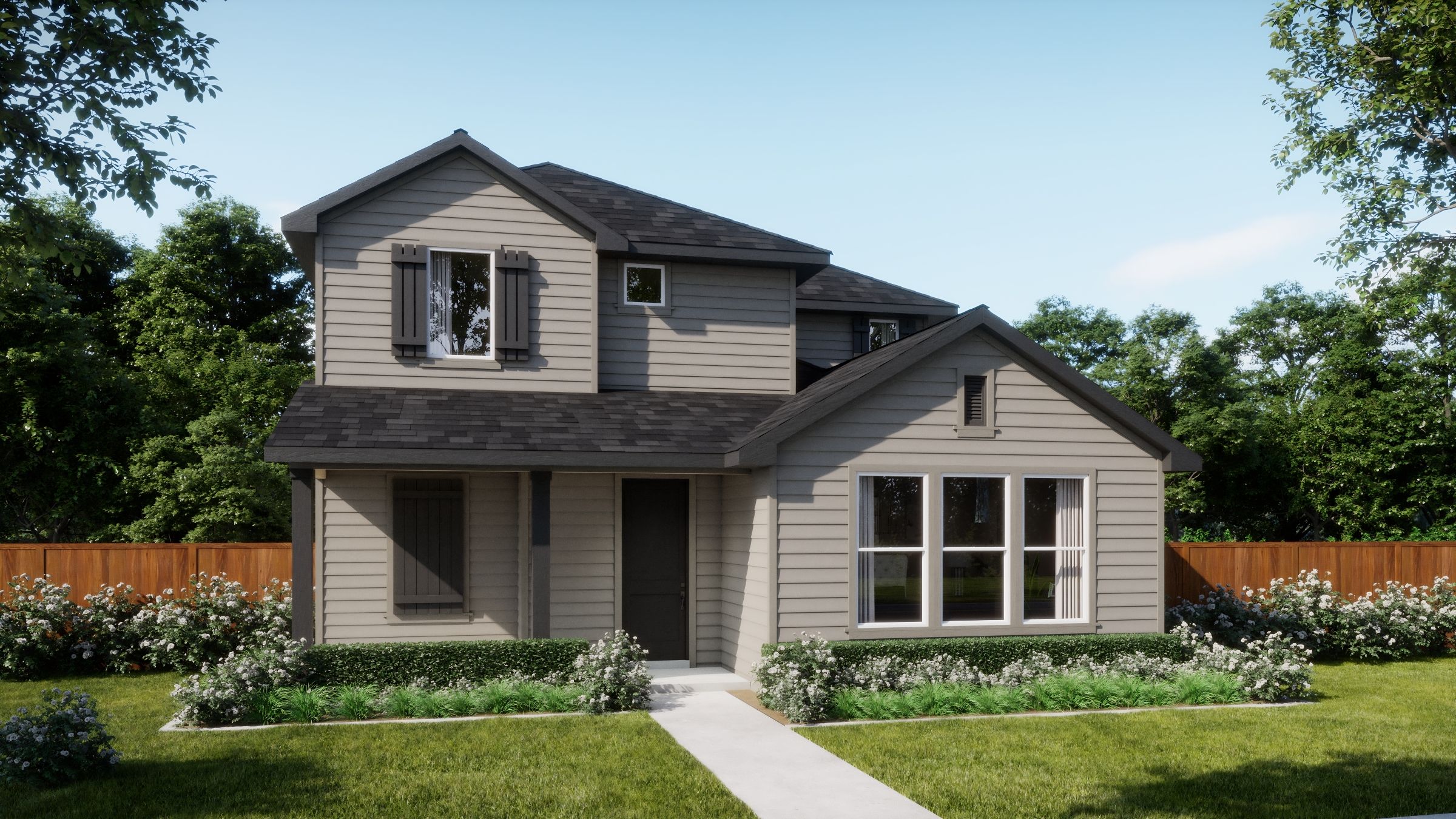 Plan 3551 - The Residences Collection at Parkton Square: Kyle, Texas - Risewell Homes