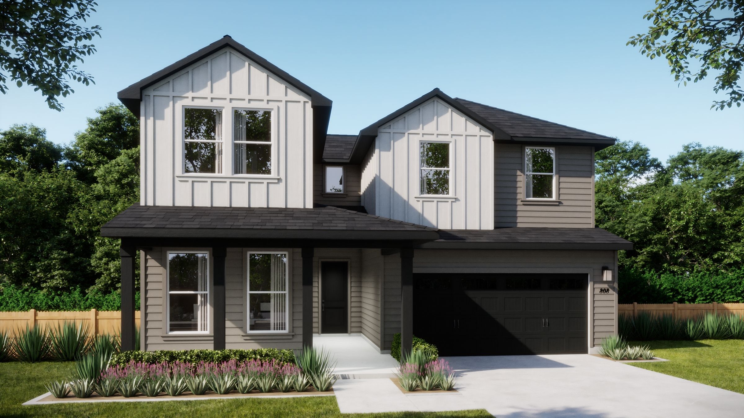 Plan 4053 - The Legacy Collection at Parkton Square: Kyle, Texas - Risewell Homes