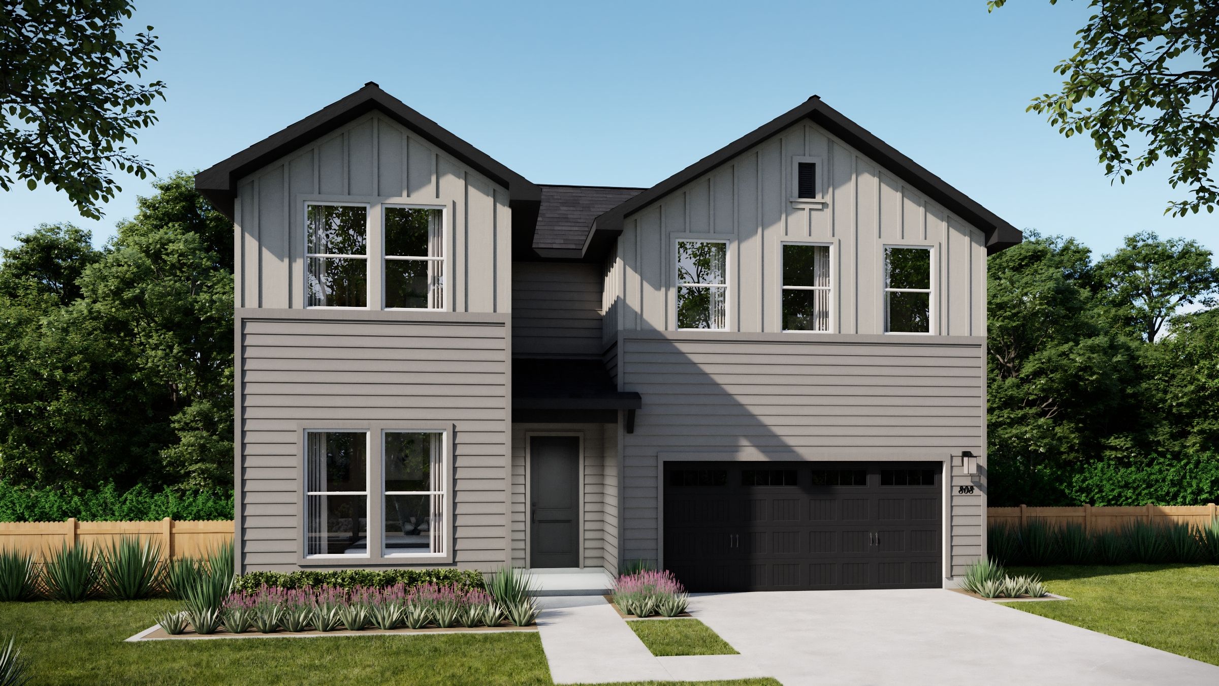 Plan 4054 - The Legacy Collection at Parkton Square: Kyle, Texas - Risewell Homes