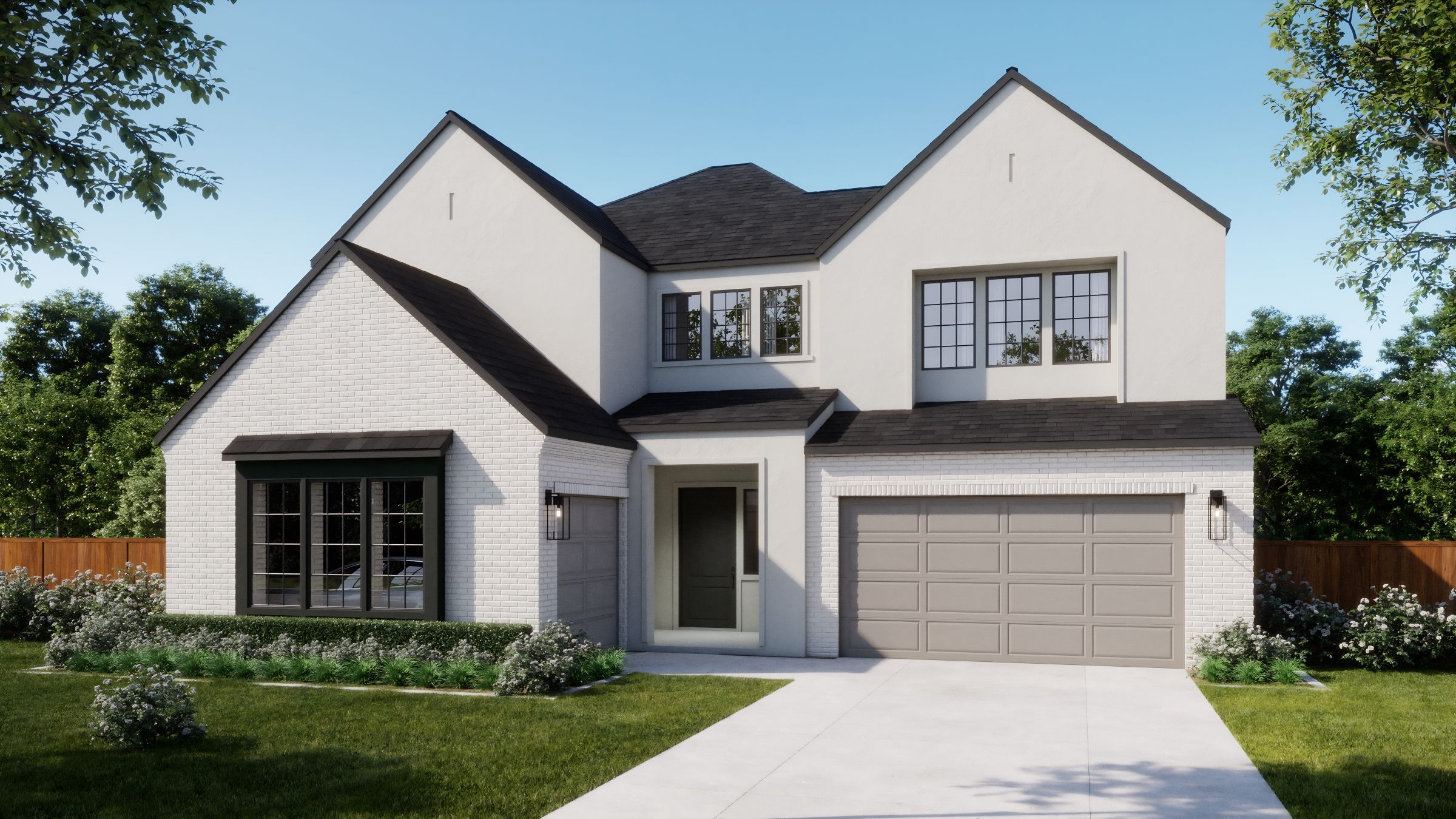 casa en The Estates Collection at Bluff Haven por Risewell Homes
