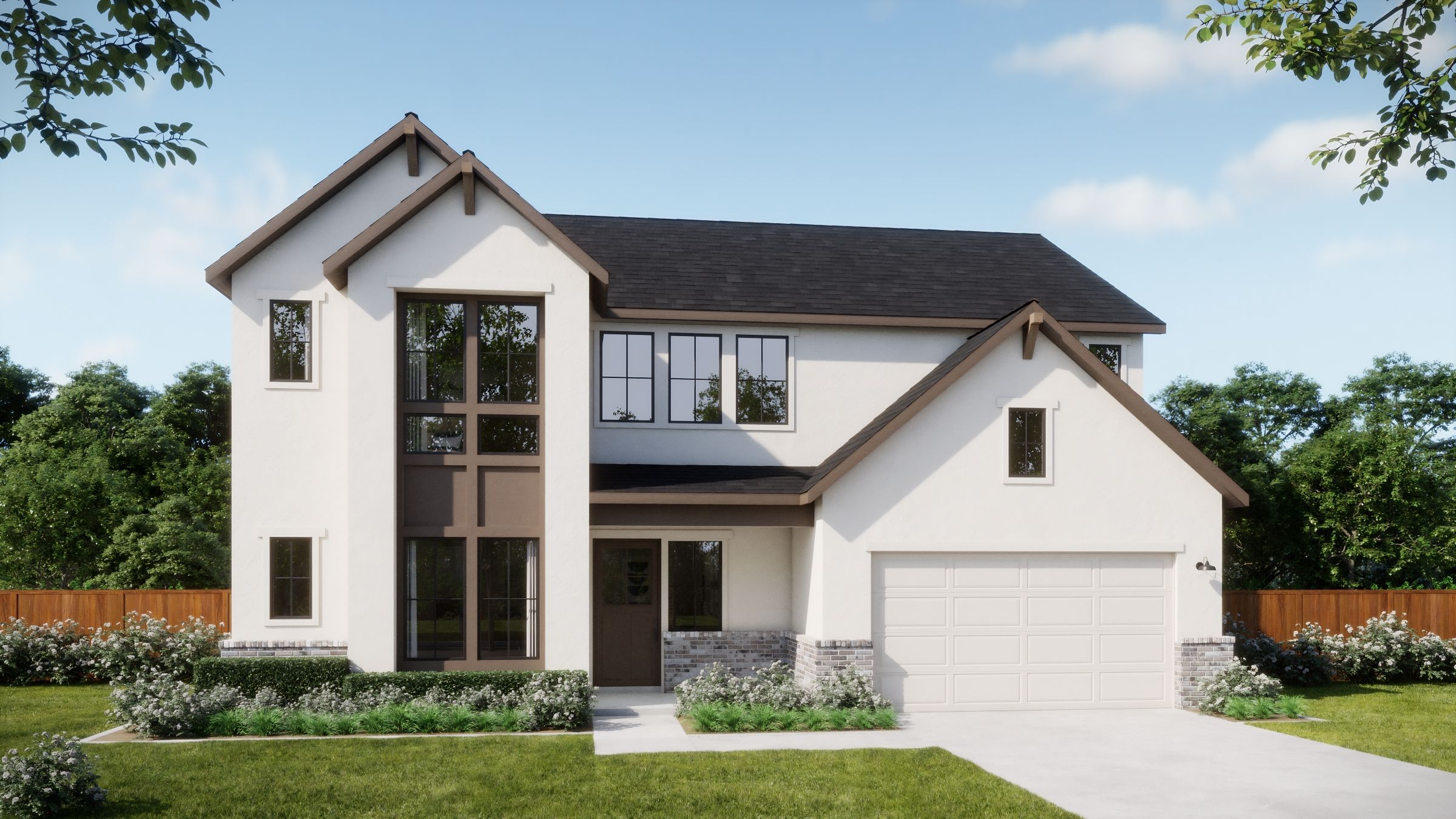 Plan 5051 - Estates Collection - Freedom at Anthem: Buda, Texas - Risewell Homes