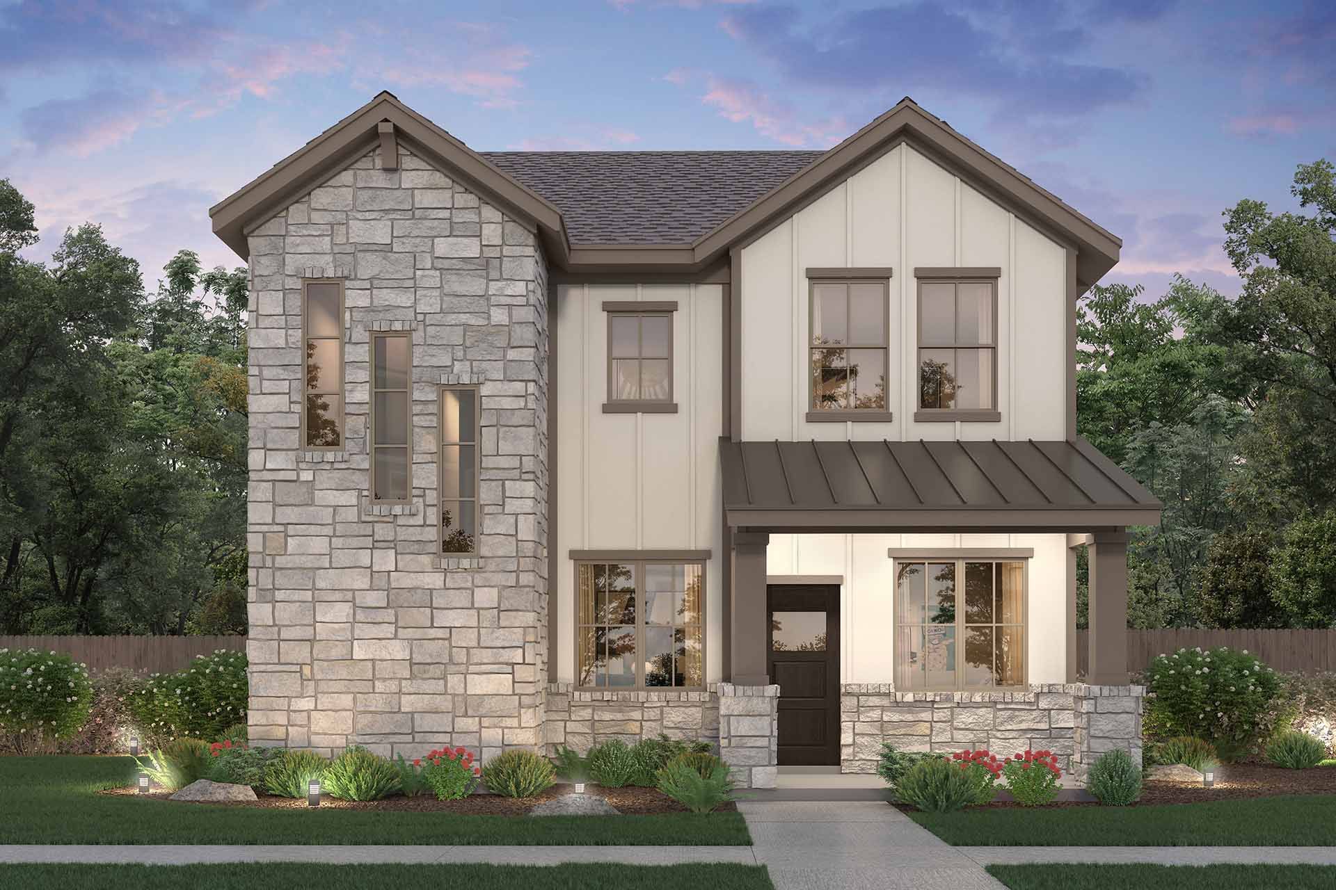 Emmerson - The Porch at Du Pre: Buda, Texas - Risewell Homes