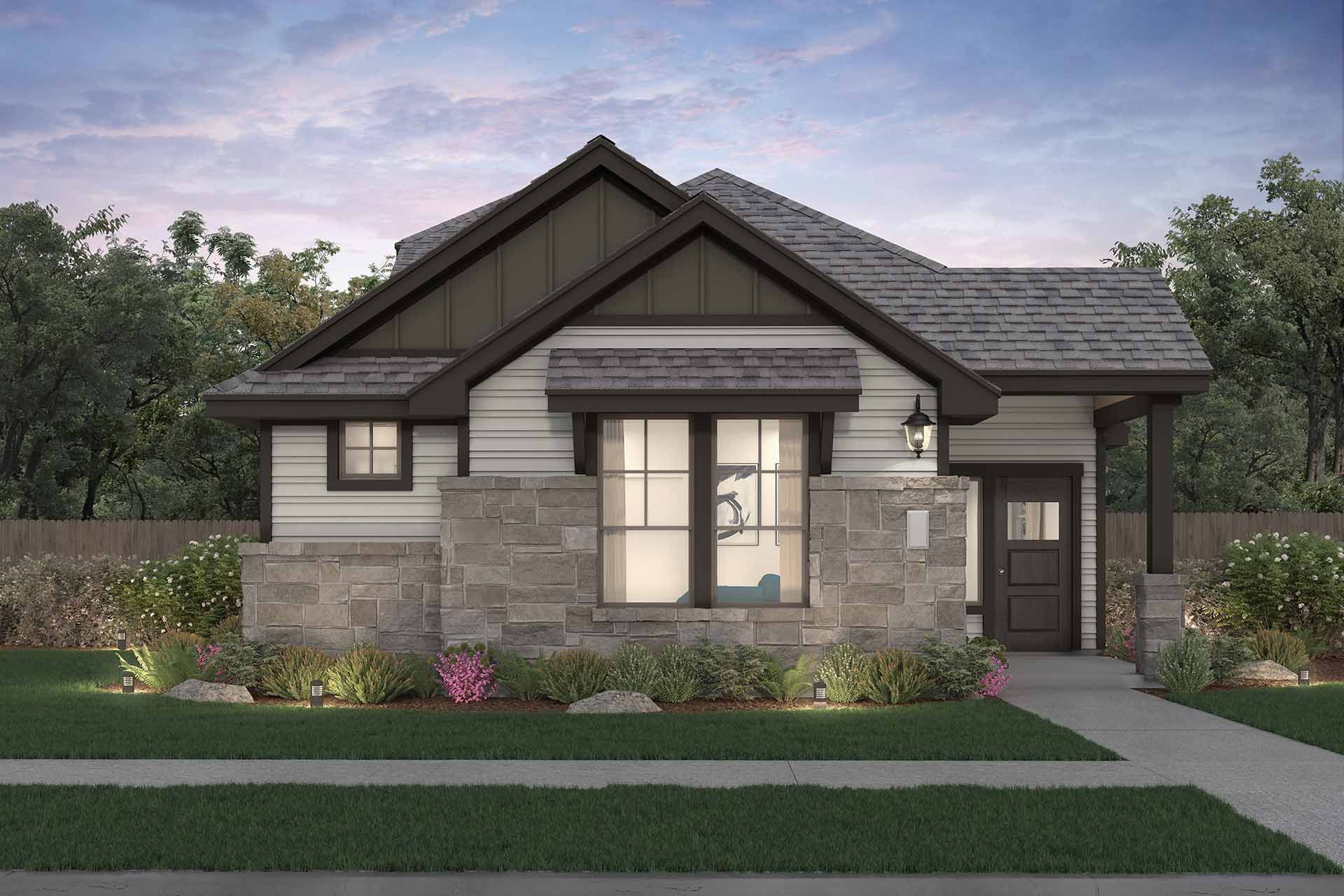 Brooke - The Porch at Du Pre: Buda, Texas - Risewell Homes