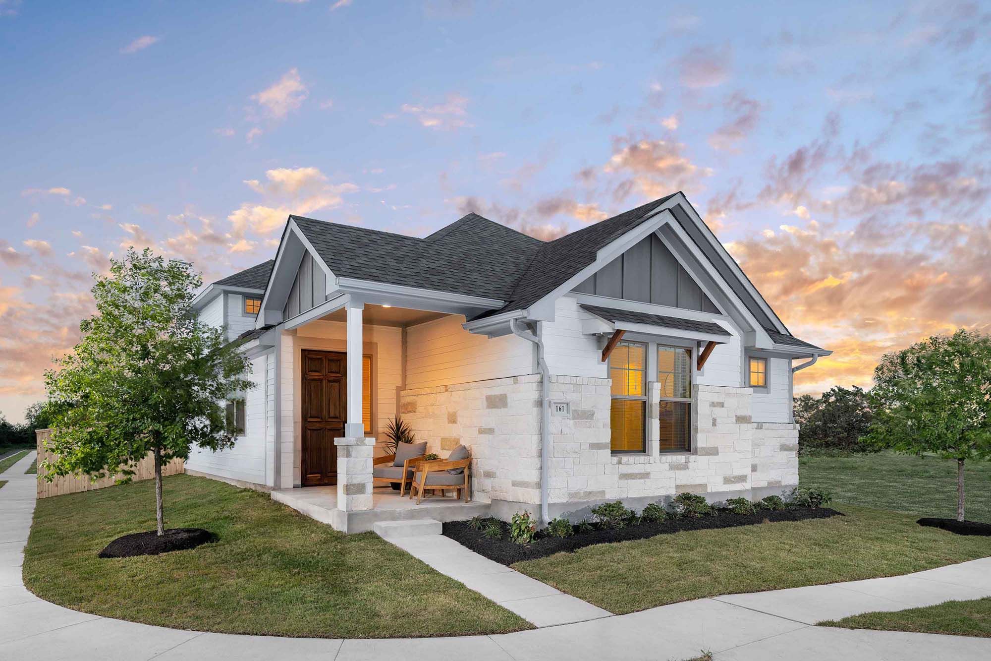 casa en The Porch at Du Pre por Risewell Homes