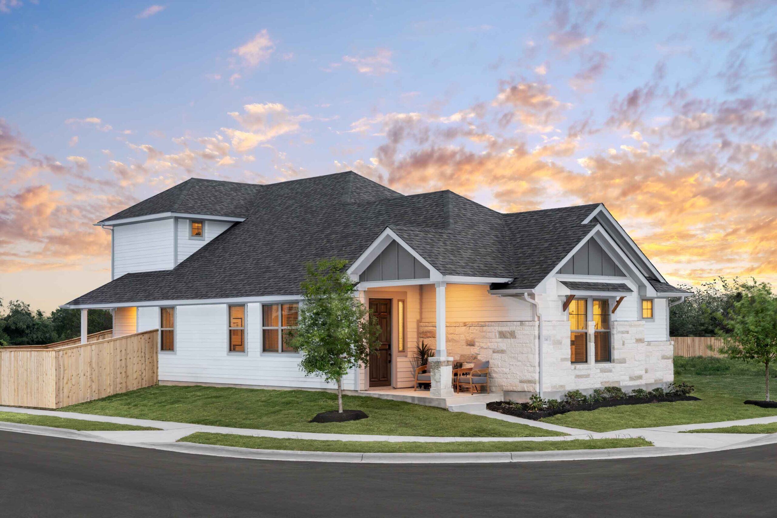 casa en The Porch at Du Pre por Risewell Homes