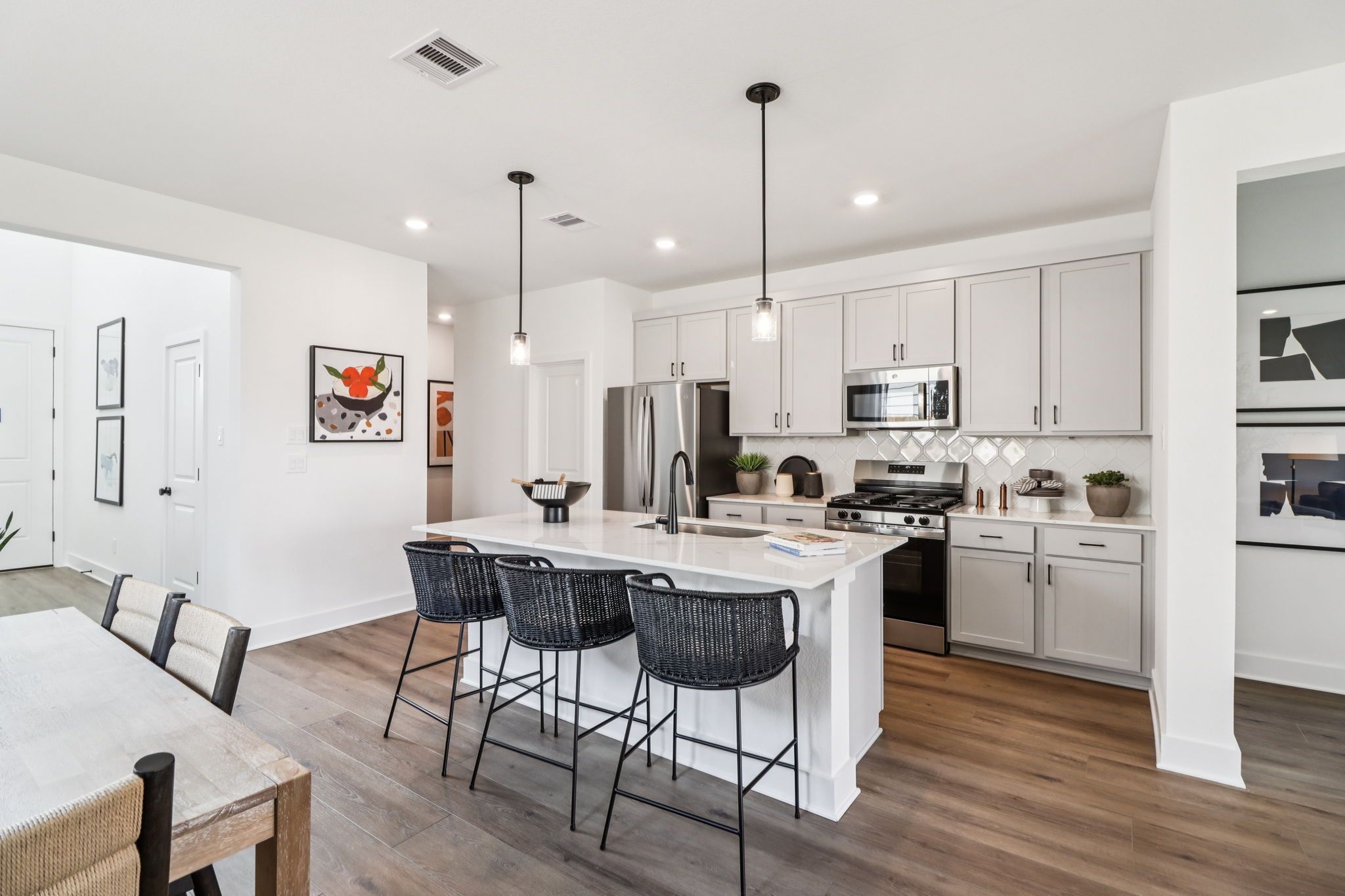 casa en The Cottages Collection at Oakberry Trails por Risewell Homes