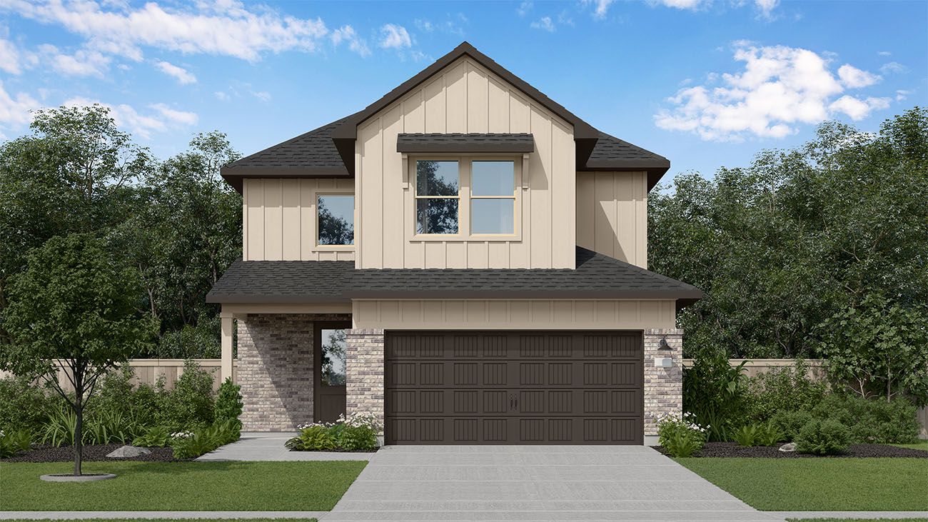 Ella Grace - The Cottages Collection at Oakberry Trails: Waller, Texas - Risewell Homes