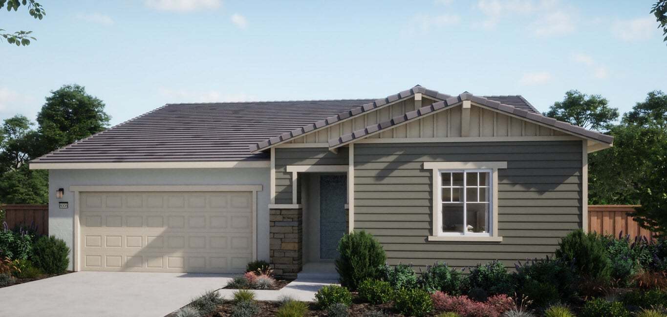 The Bungalows at Arbor Ranch por Risewell Homes en Sacramento California
