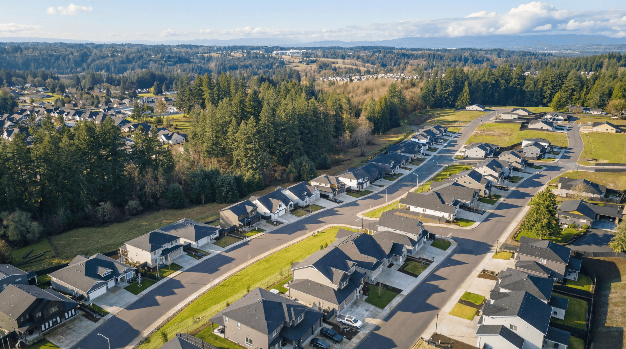 Stephens Hillside Farm por New Tradition Homes en Portland-Vancouver Washington