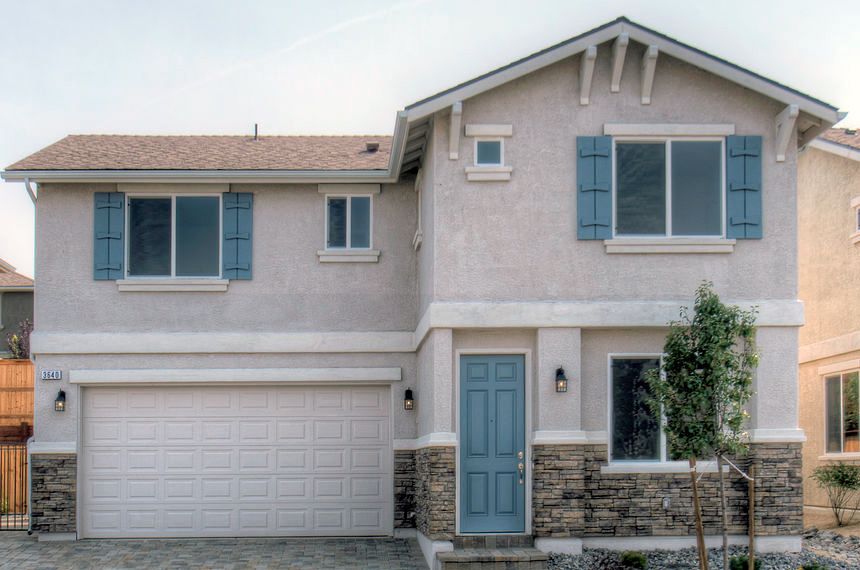 Slide Mountain with 2 Car Garage - Cottages at Comstock: Reno, Nevada - Northern Nevada Homes
