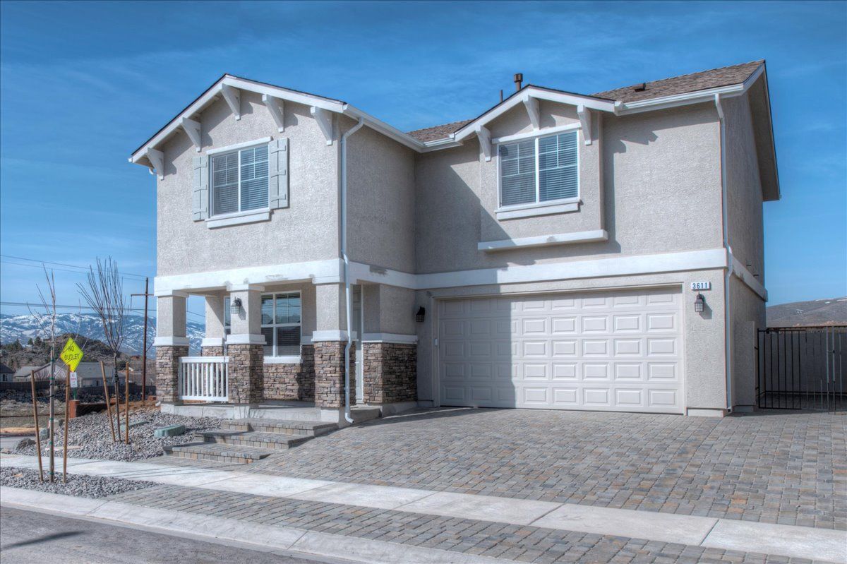 Peavine Mountain with 2 Car Garage - Cottages at Comstock: Reno, Nevada - Northern Nevada Homes