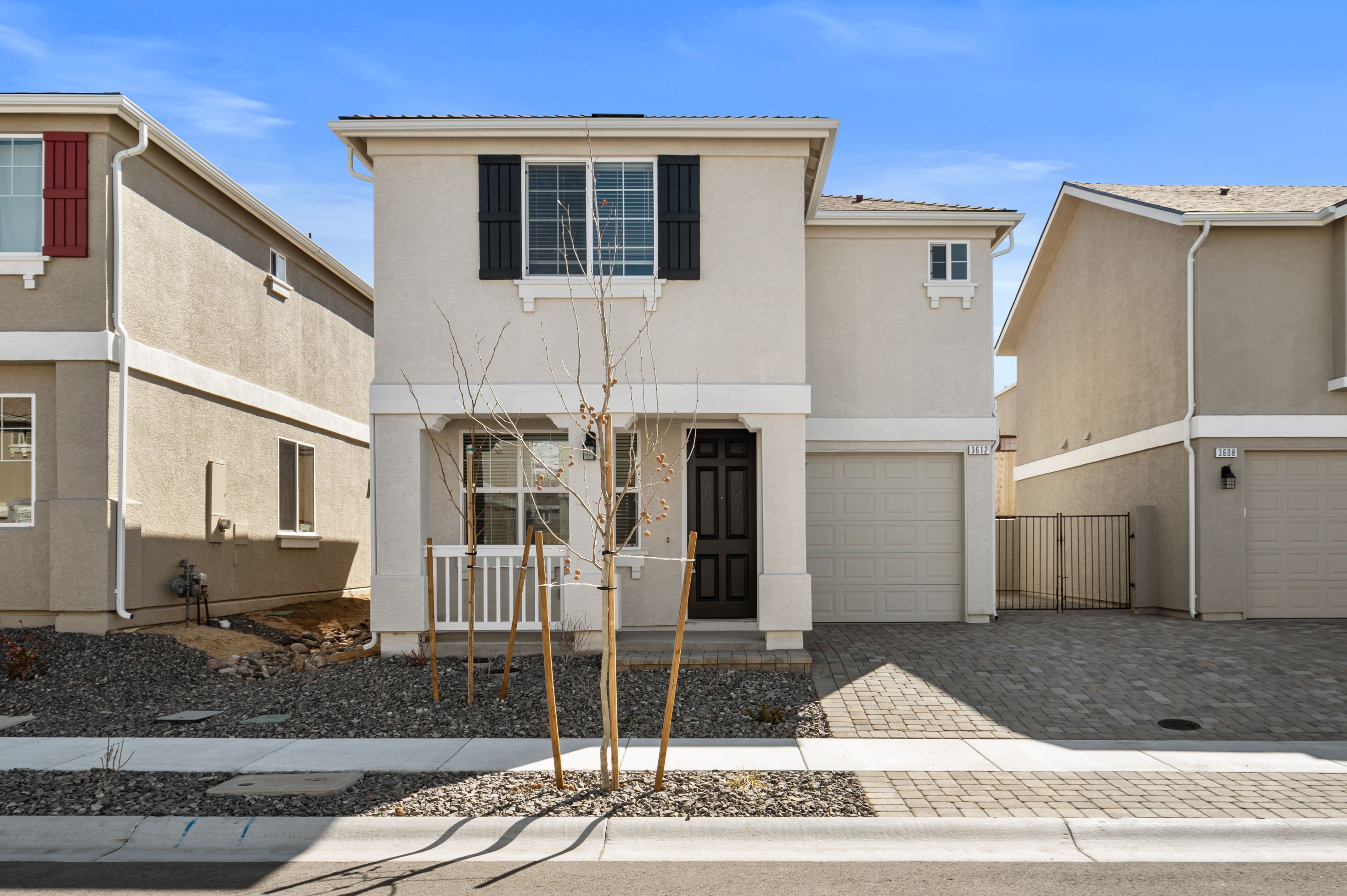Peavine Mountain with 1 Car Garage + Courtyard - Cottages at Comstock: Reno, Nevada - Northern Nevada Homes