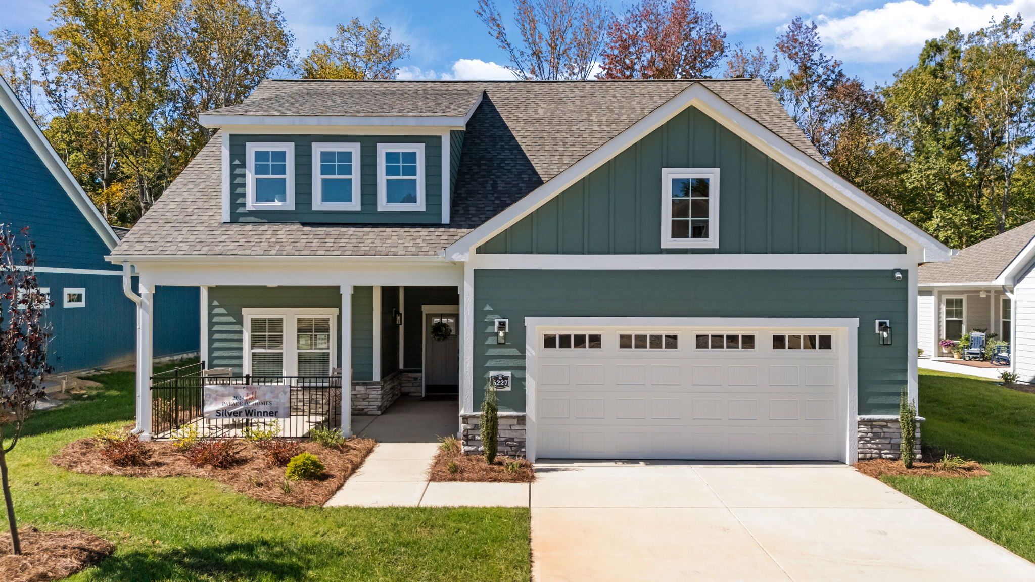casa en Salem Brooke por Nova Triad Homes (Epcon)