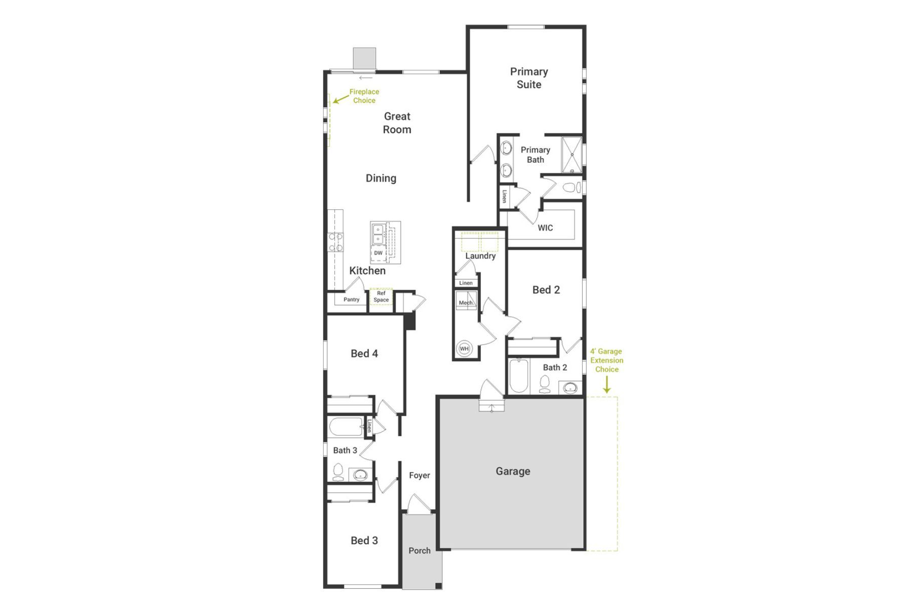 Floorplan 1st floor.