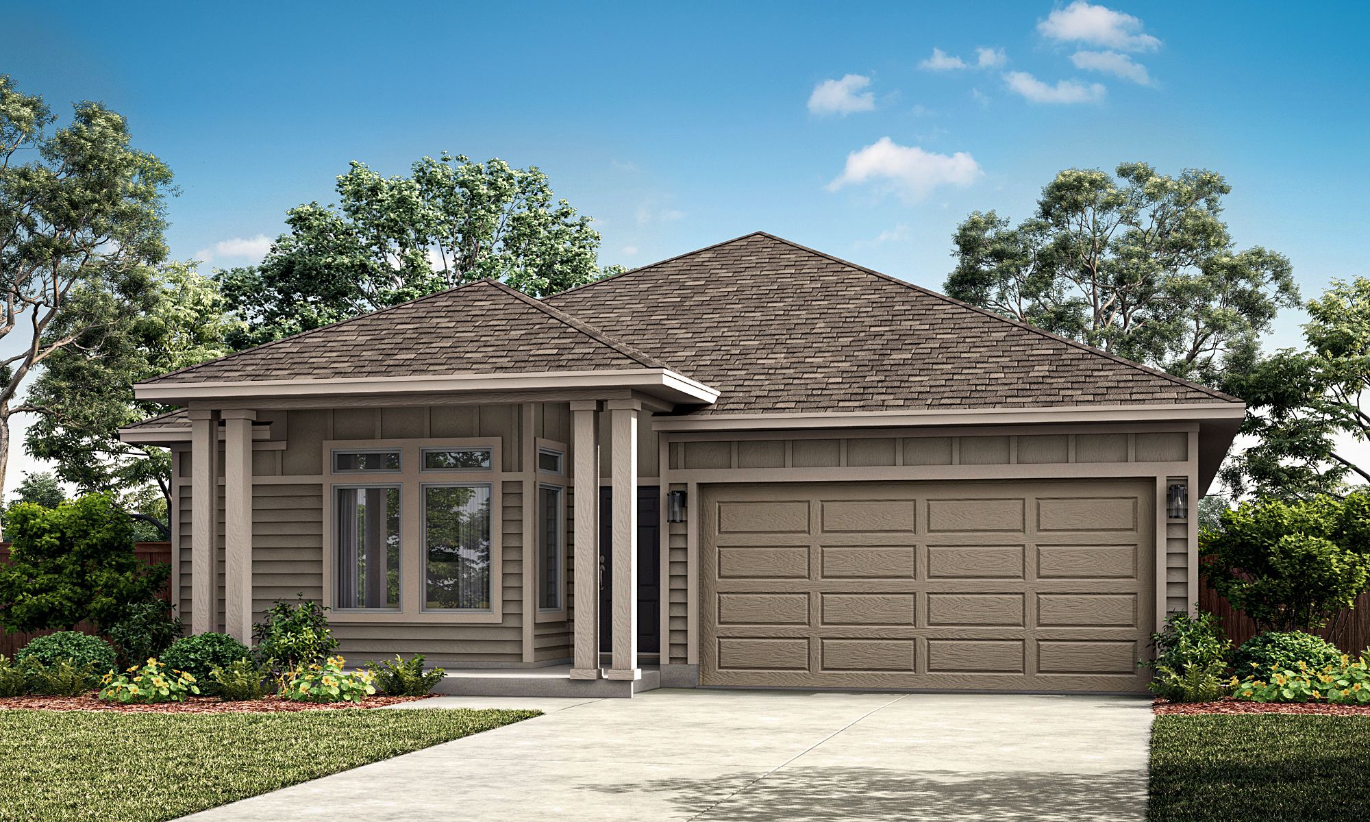 Coan - Village at Manor Commons: Manor, Texas - Pacesetter Homes Texas