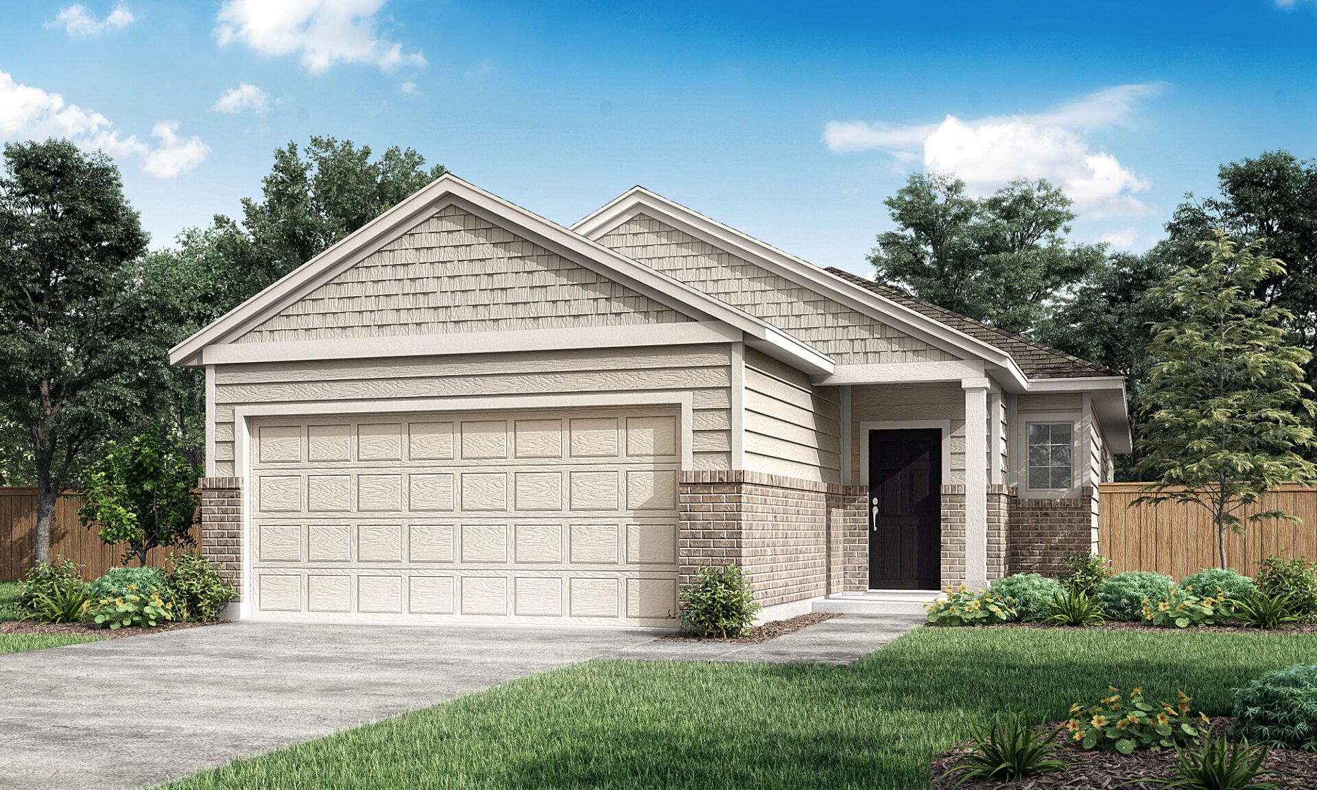 Austin - Cool Water at Sonterra: Jarrell, Texas - Pacesetter Homes Texas