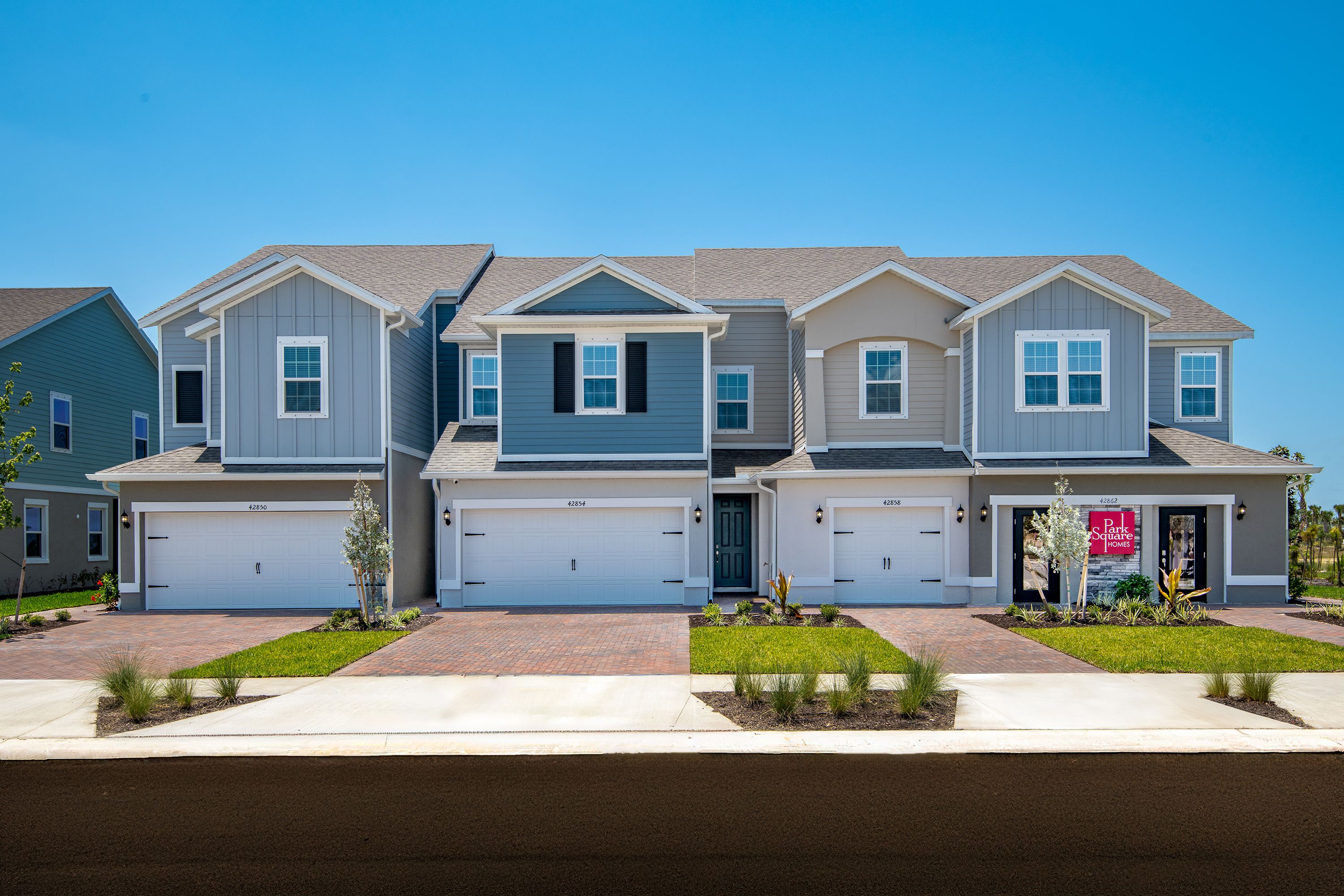Townwalk at Babcock Ranch por Park Square Homes en Punta Gorda Florida