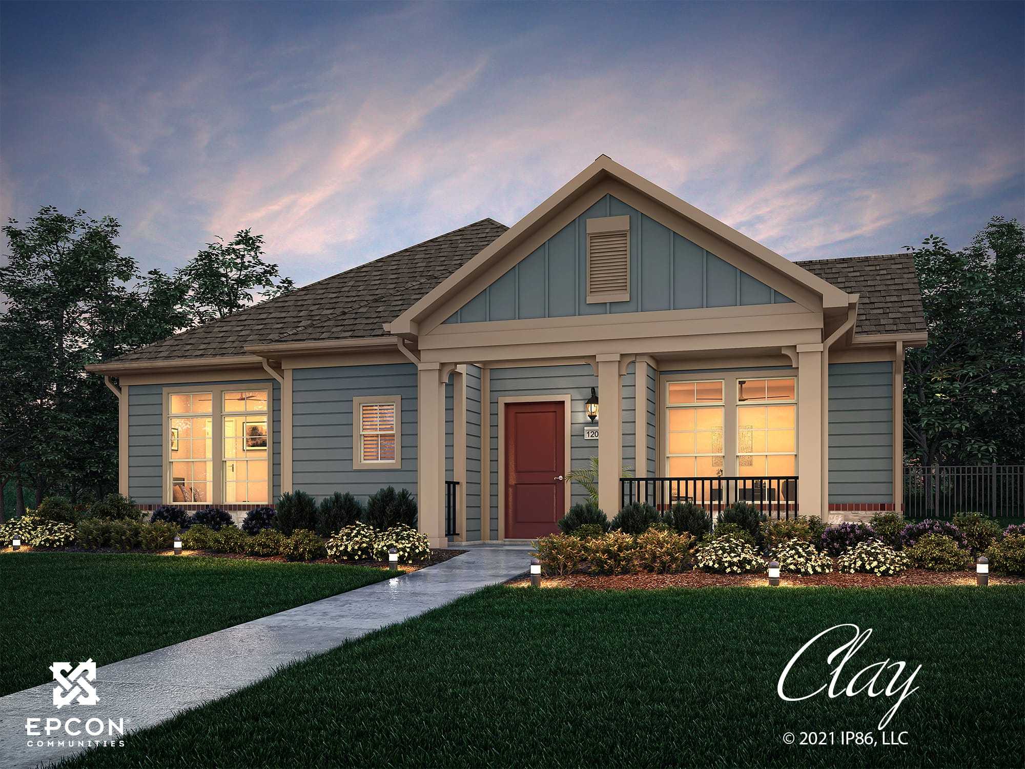 Clay - The Courtyards at Cornerstone: Andover, Kansas - Perfection Builders