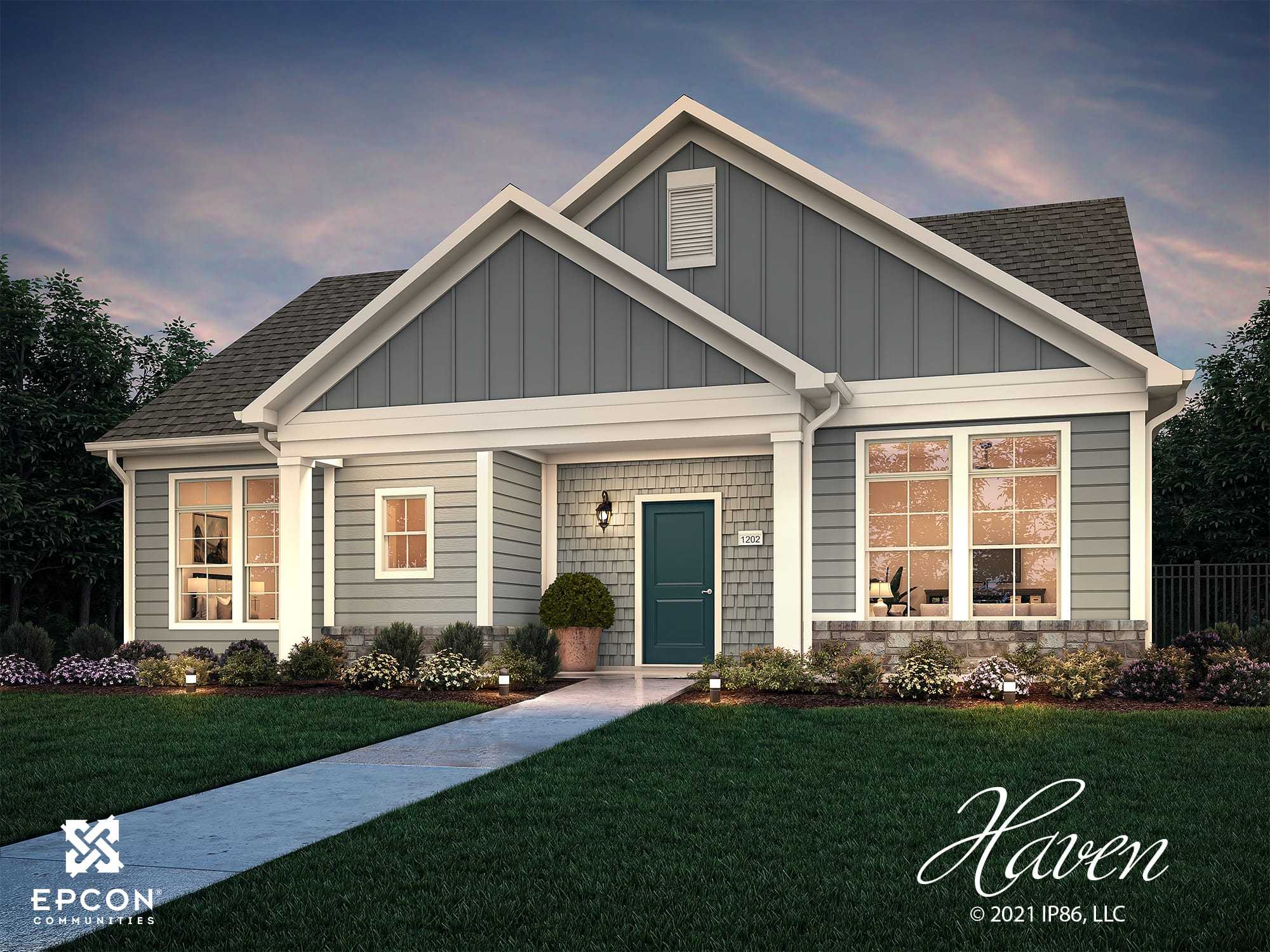 Haven - The Courtyards at Cornerstone: Andover, Kansas - Perfection Builders