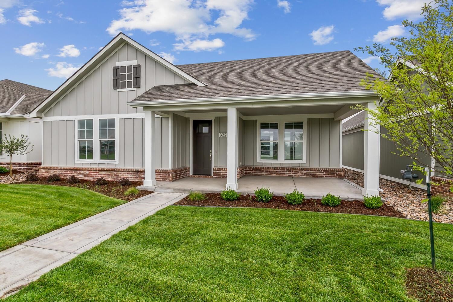Bedford - The Courtyards at Cornerstone: Andover, Kansas - Perfection Builders