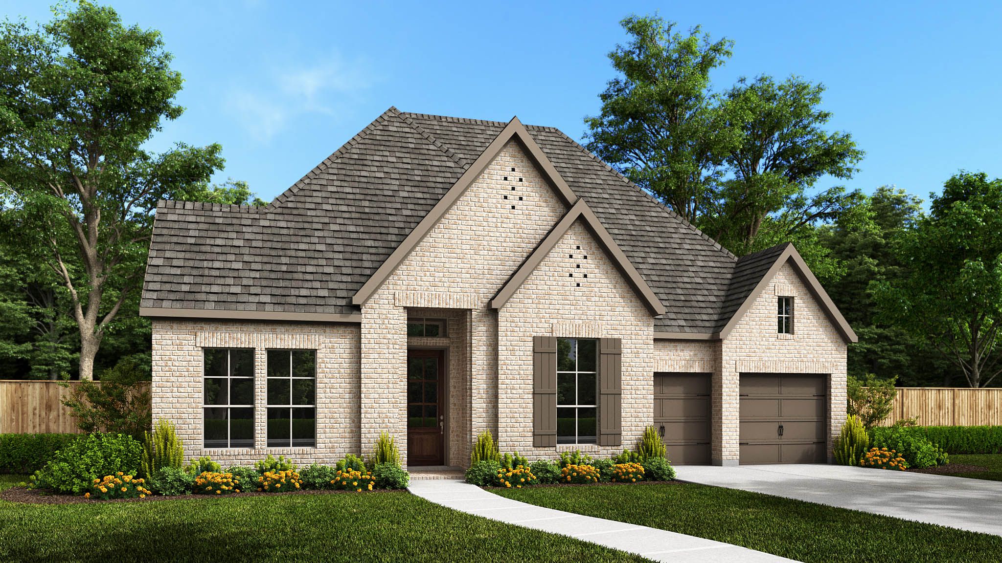 585A - Adkins Park 70': Hurst, Texas - BRITTON HOMES