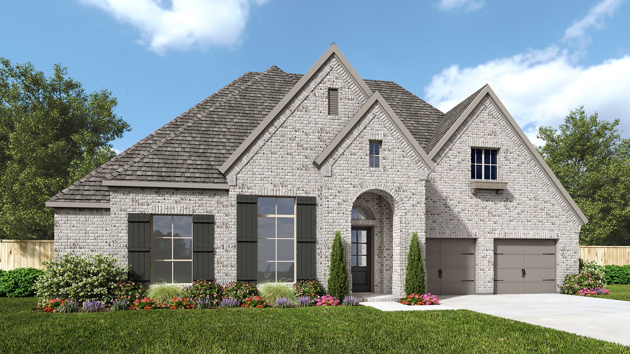 619A - Adkins Park 70': Hurst, Texas - BRITTON HOMES