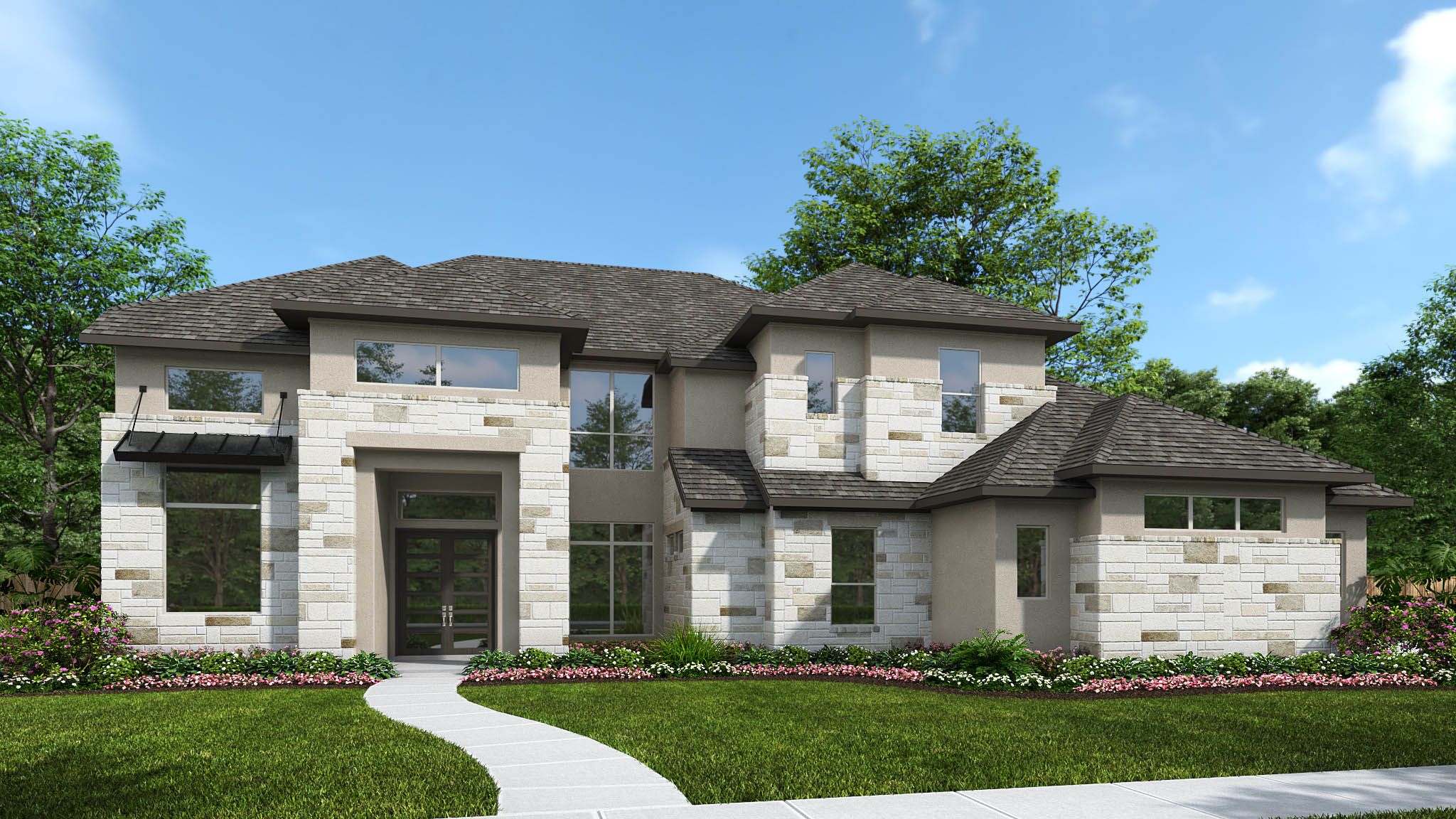 George's Ranch Acre por Perry Homes en San Antonio Texas