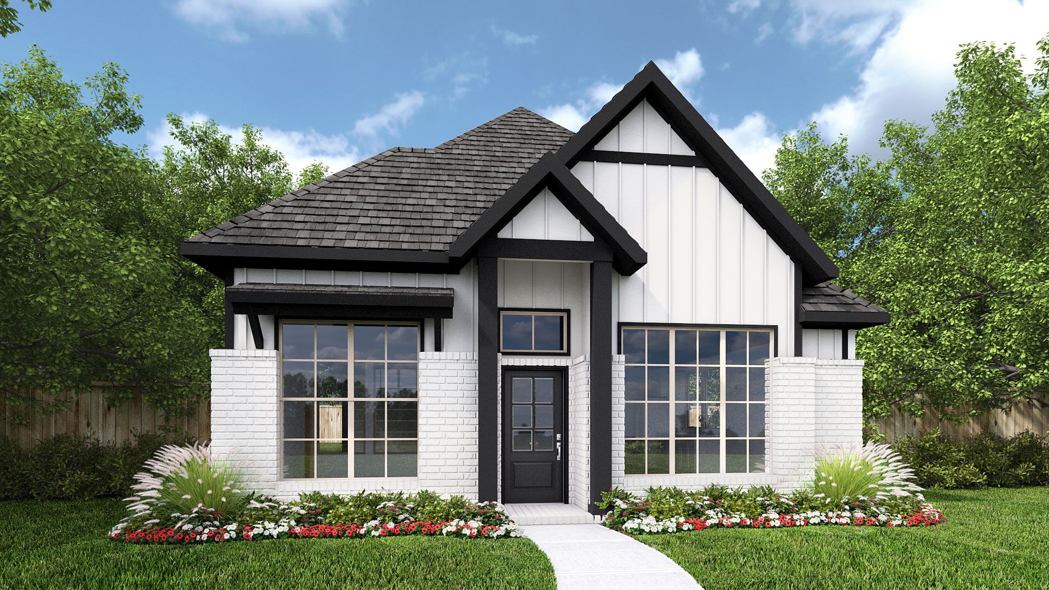 1760W - Bridgeland Central 40': Cypress, Texas - Perry Homes