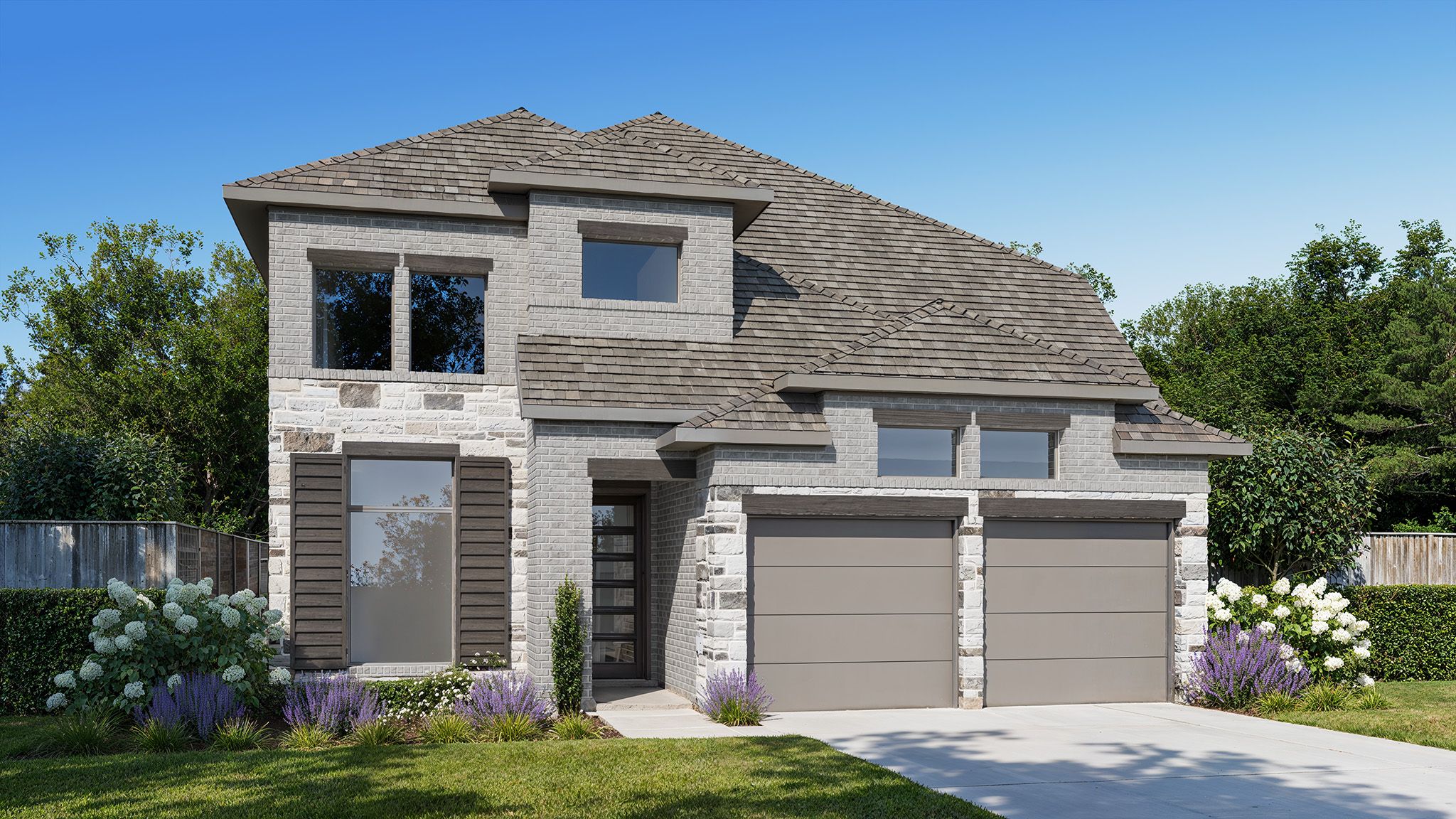 Cross Creek West 45' por Perry Homes en Houston Texas
