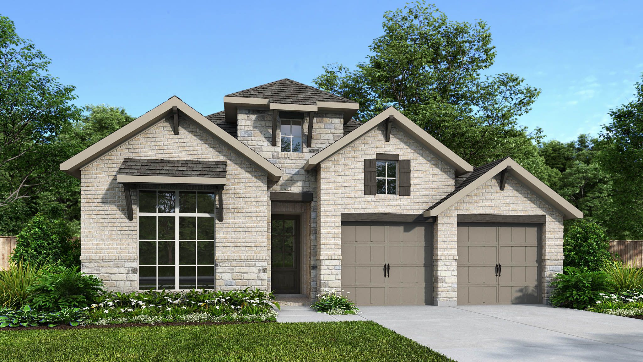 2513W - Juniper Springs 50': Lockhart, Texas - Perry Homes