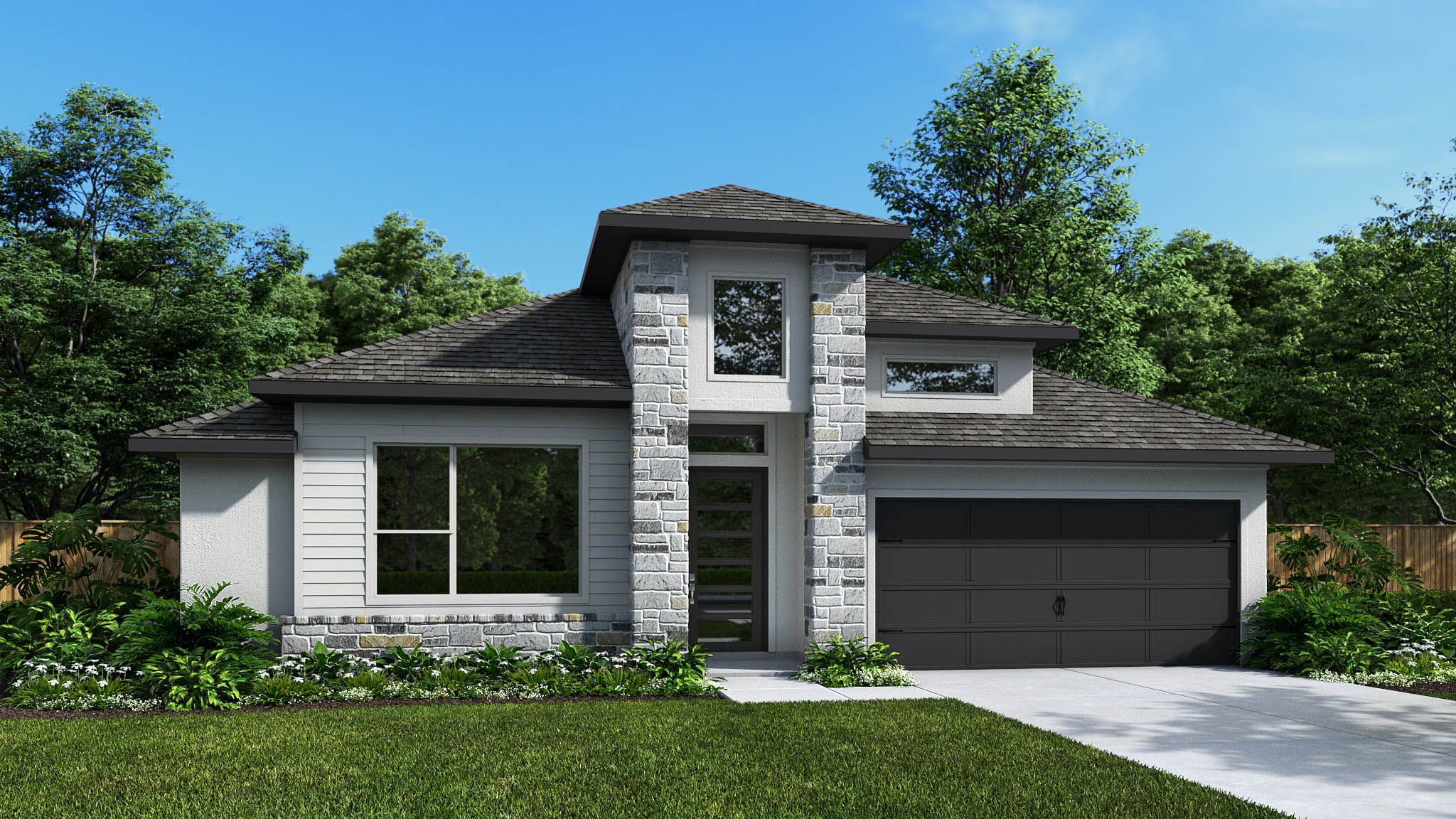 2726M - Artavia 55' - Valencia: Conroe, Texas - Perry Homes