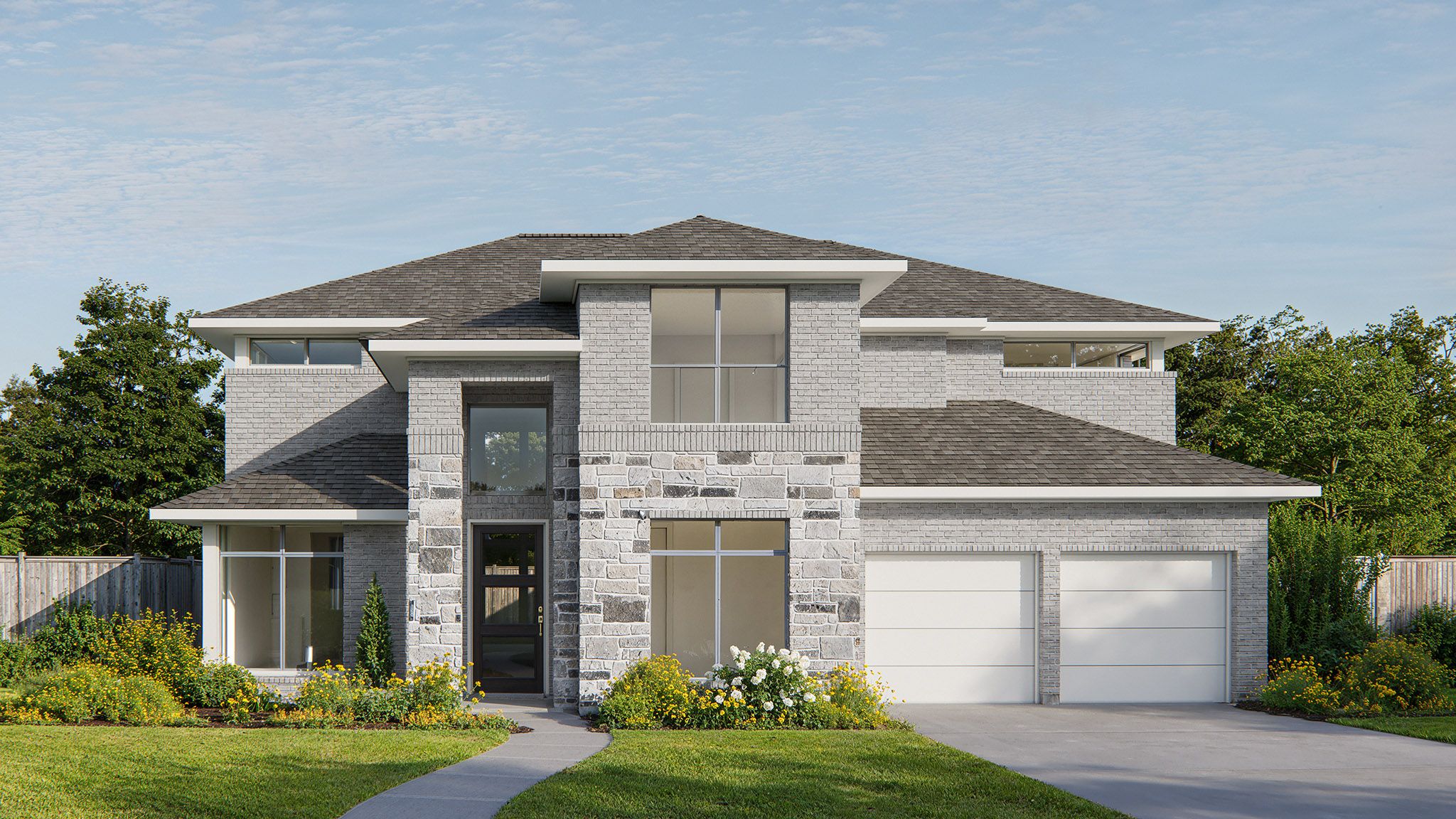 casa en Grange 60' por Perry Homes