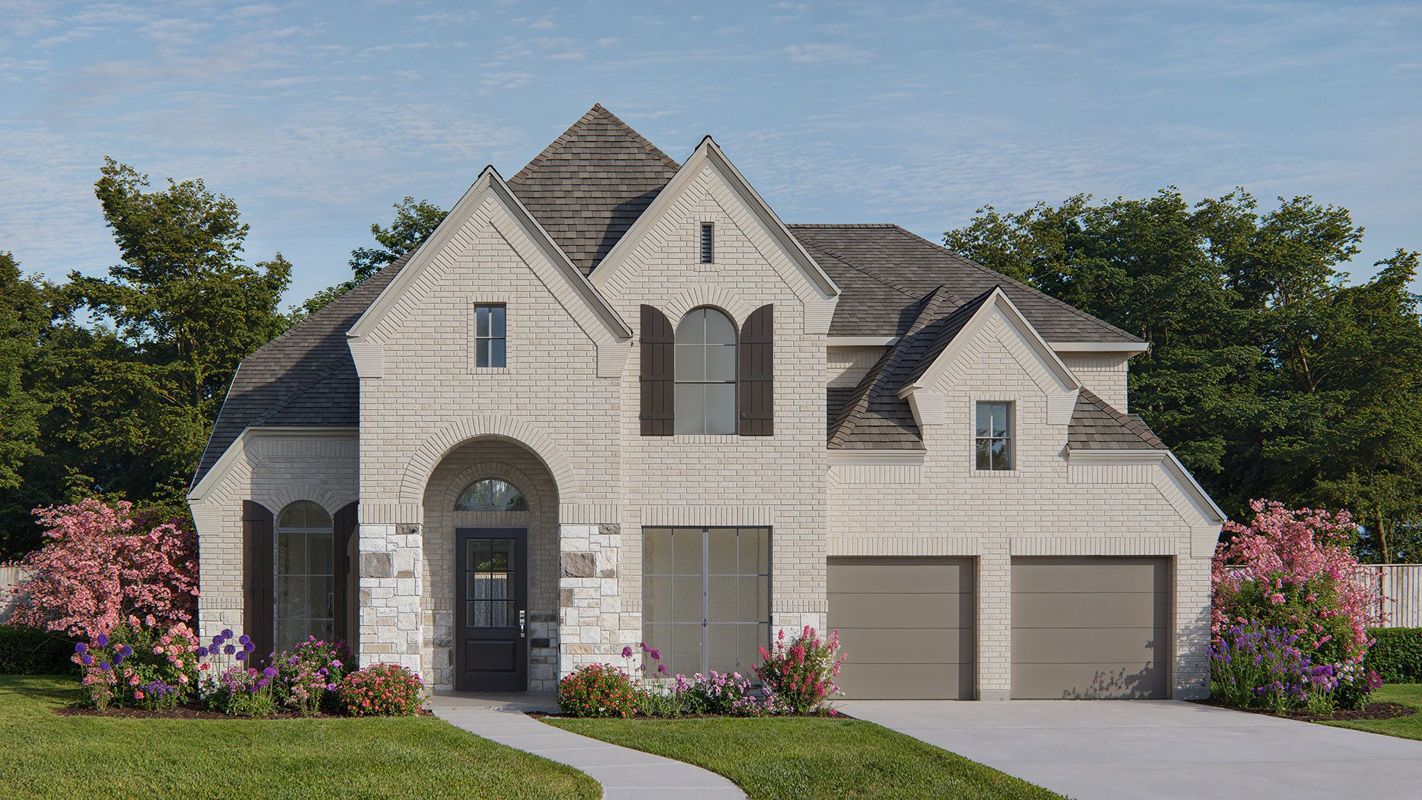 Valencia 60' por Perry Homes en Houston Texas