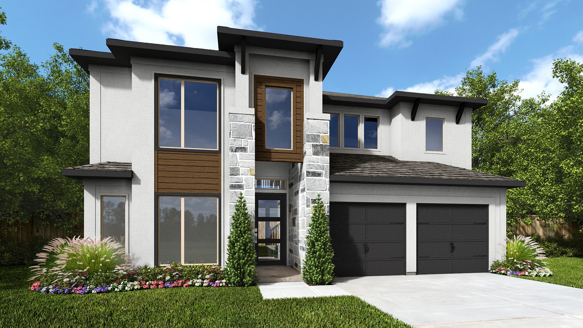 2599W - Hidden Canyon 55': San Antonio, Texas - Perry Homes