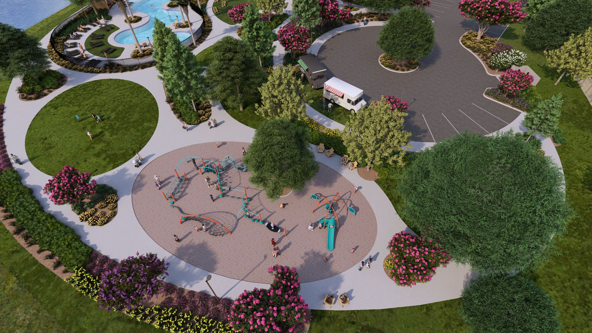 casa en Lakes Of Cane Island 60' por Perry Homes