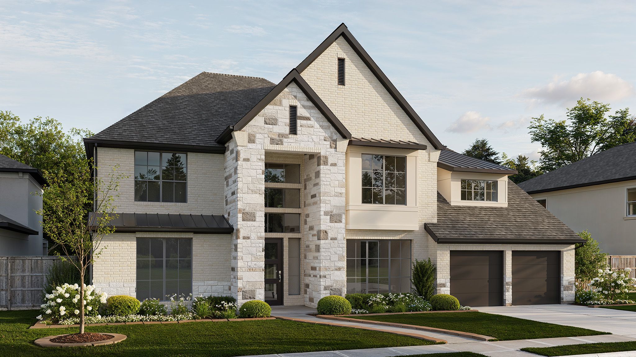 5240W - Lakes Of Cane Island 80': Katy, Texas - Perry Homes