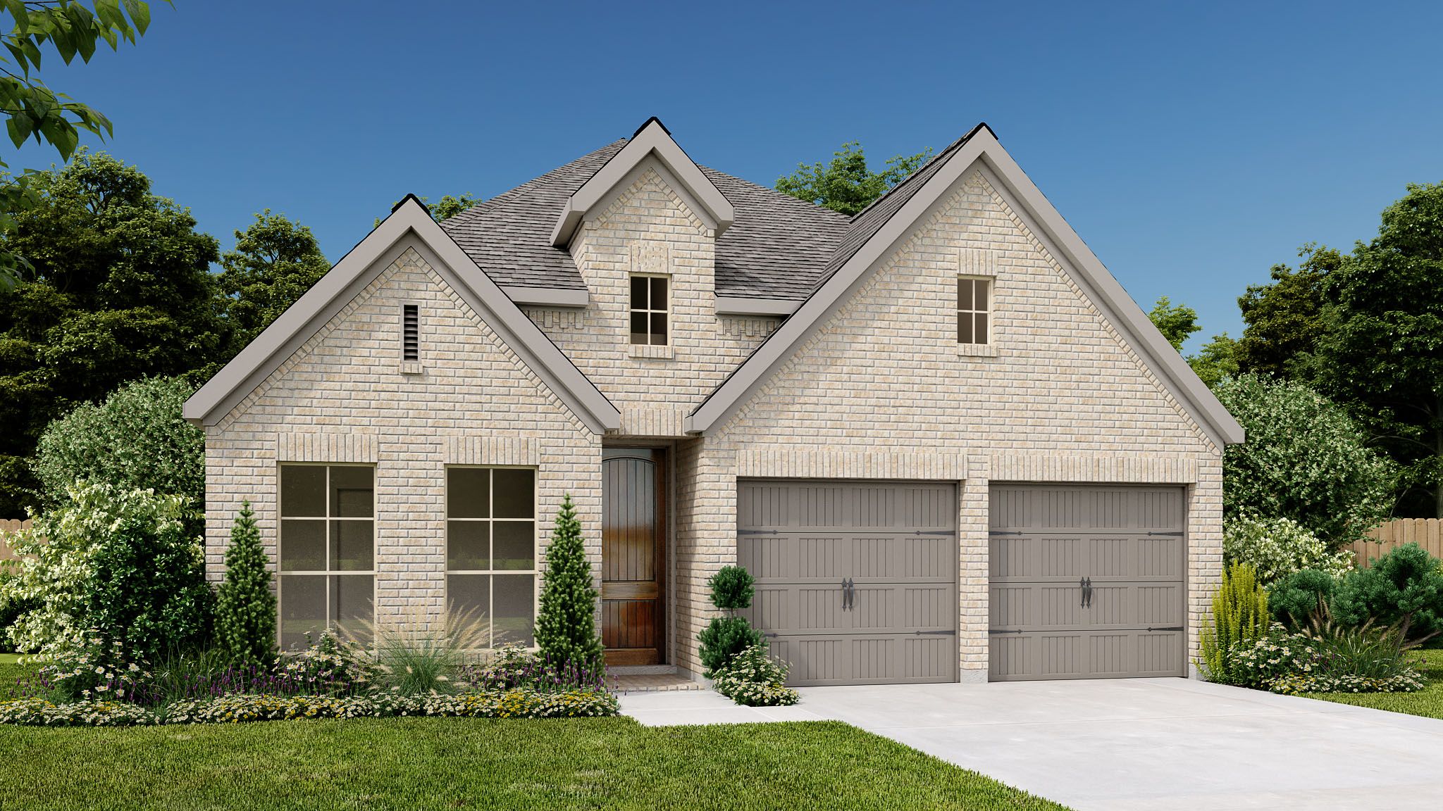 2169W - Parkside On The River 45': Georgetown, Texas - Perry Homes
