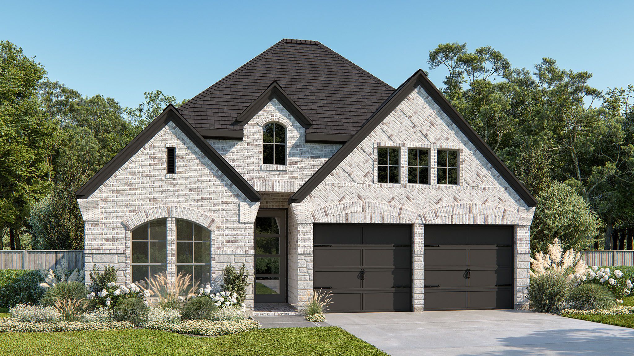 2049W - Valencia 45': Manvel, Texas - Perry Homes
